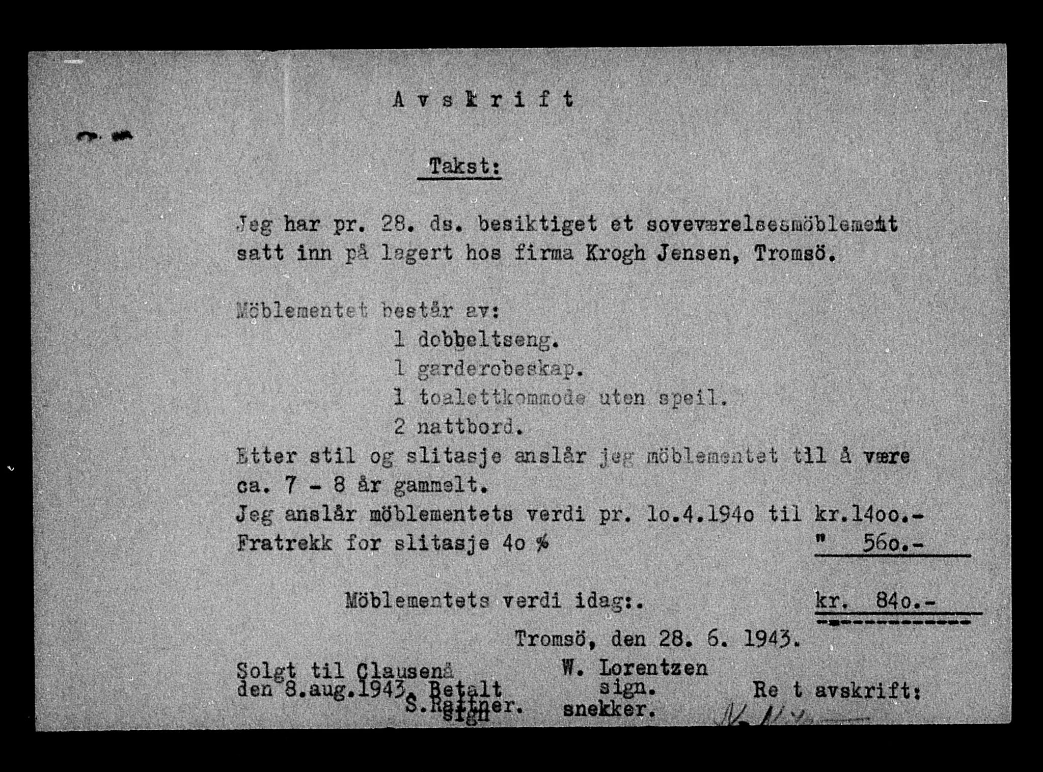 Justisdepartementet, Tilbakeføringskontoret for inndratte formuer, AV/RA-S-1564/H/Hc/Hcb/L0916: --, 1945-1947, p. 140