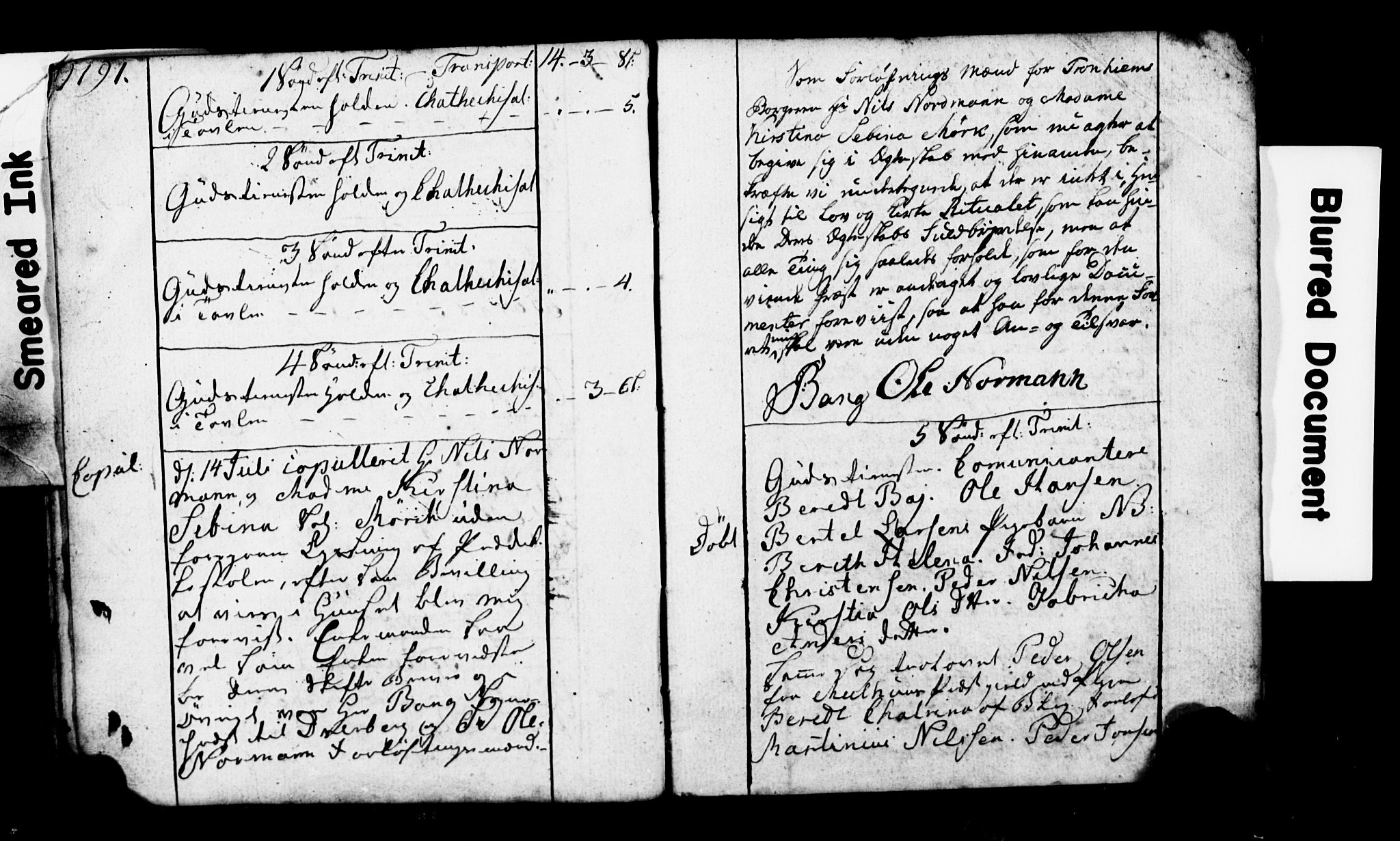 Ministerialprotokoller, klokkerbøker og fødselsregistre - Nordland, AV/SAT-A-1459/899/L1435: Parish register (official) no. 899A03, 1789-1808