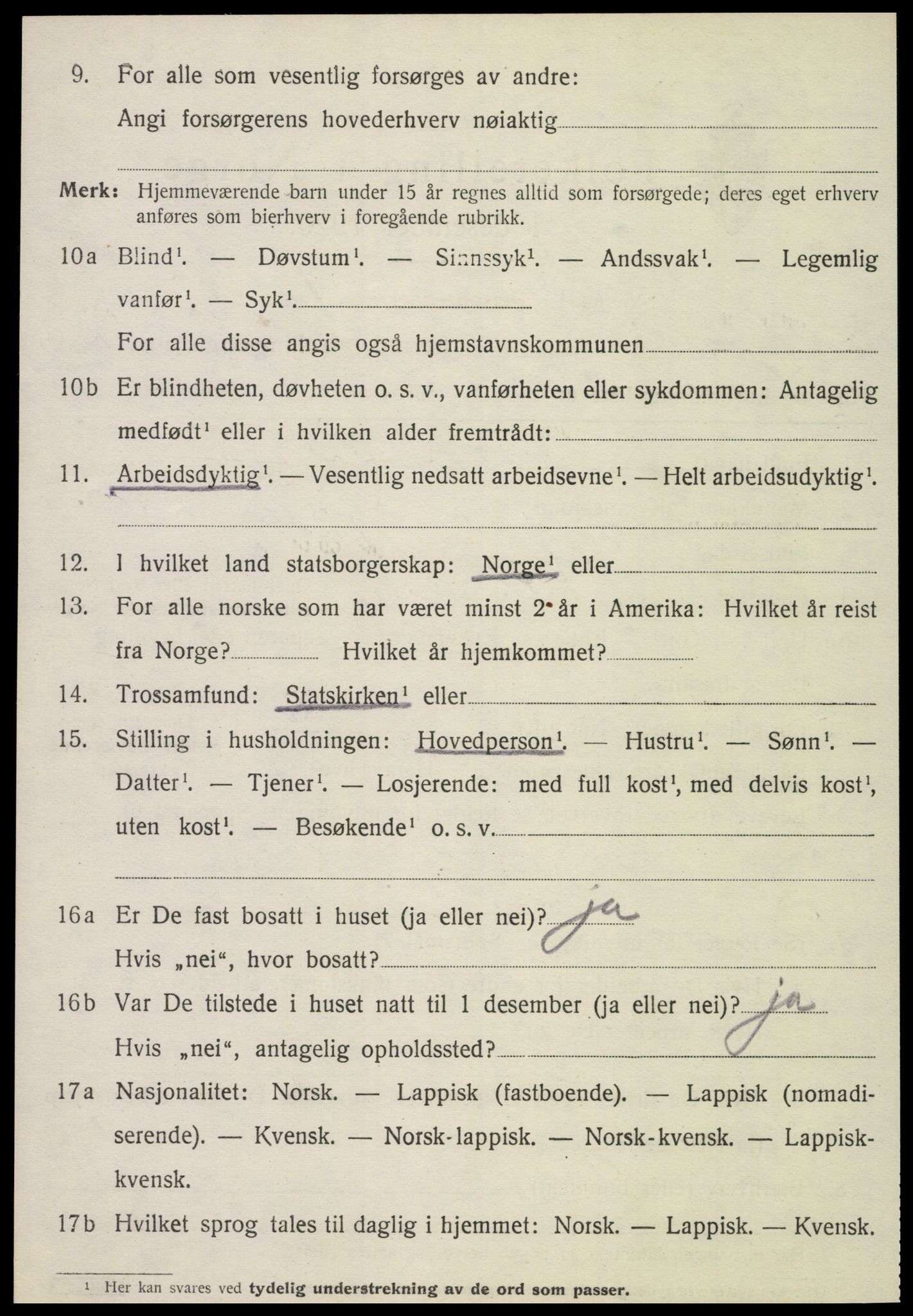 SAT, 1920 census for Stjørdal, 1920, p. 8277