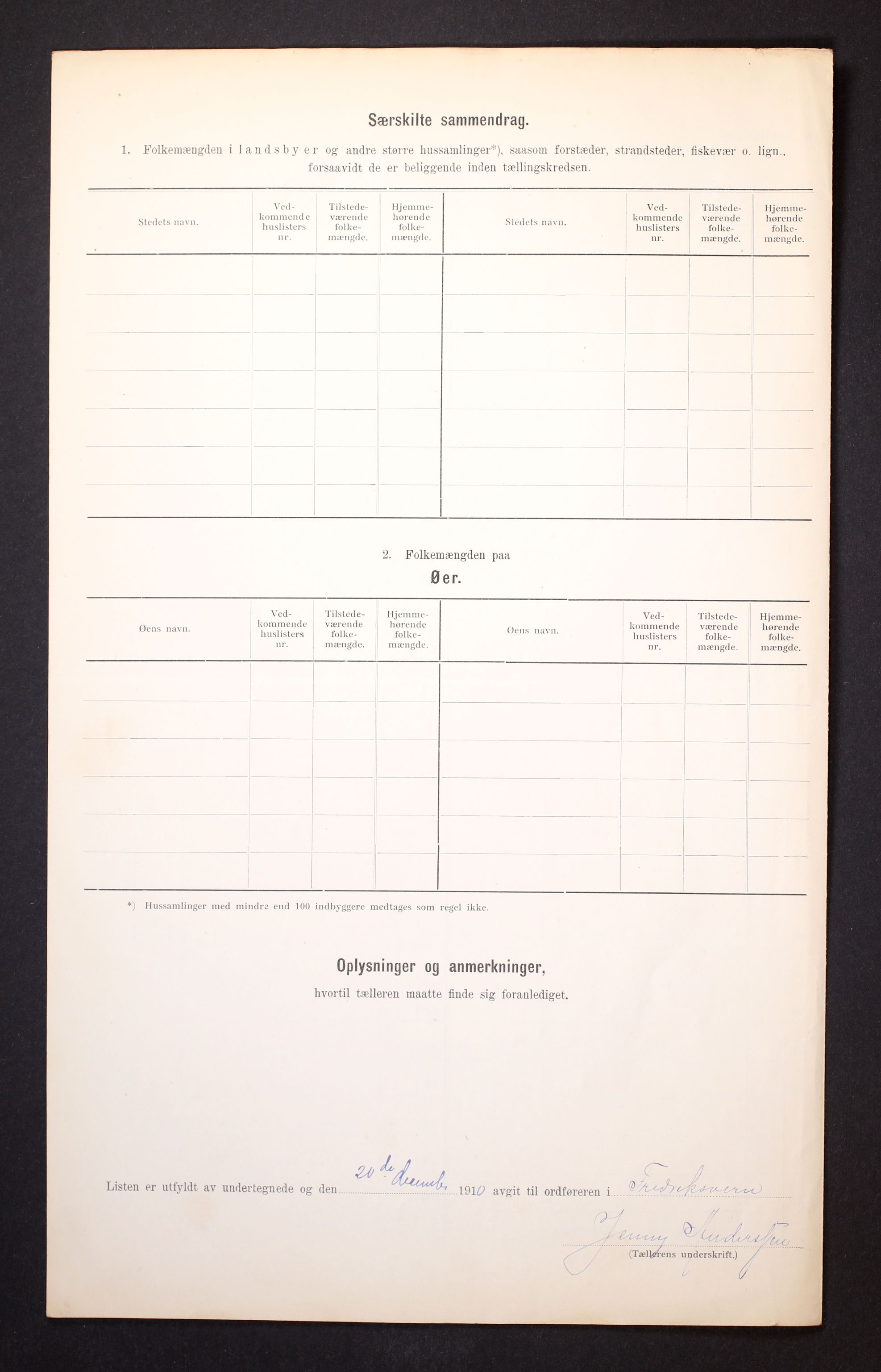 RA, 1910 census for Fredriksvern, 1910, p. 12