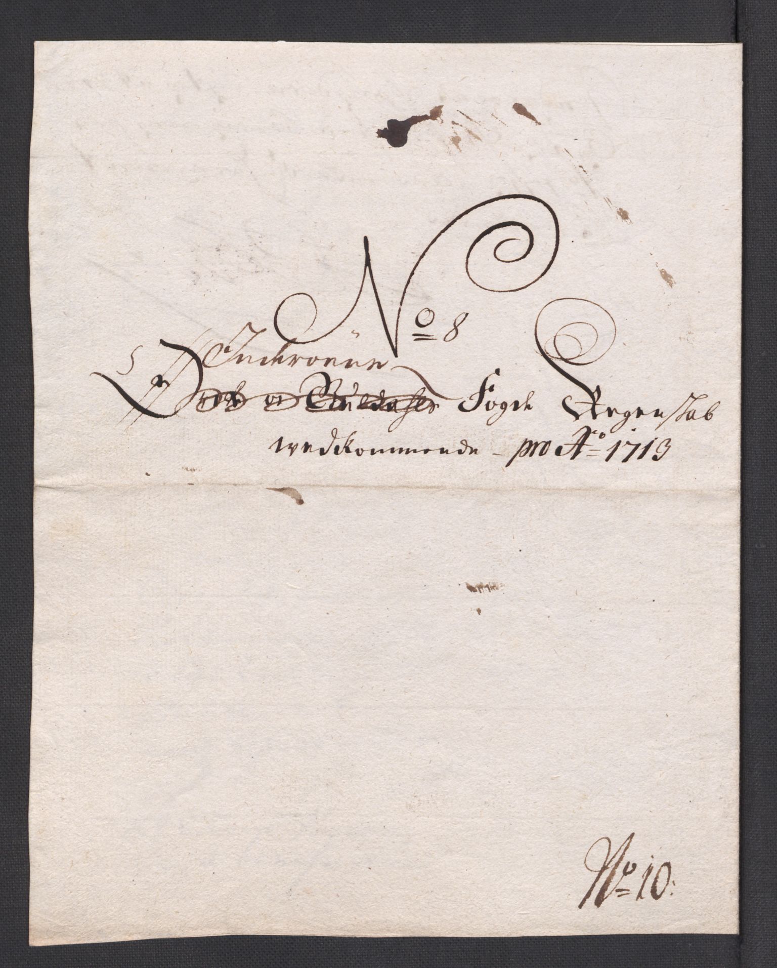 Rentekammeret inntil 1814, Reviderte regnskaper, Fogderegnskap, AV/RA-EA-4092/R63/L4321: Fogderegnskap Inderøy, 1713, p. 156