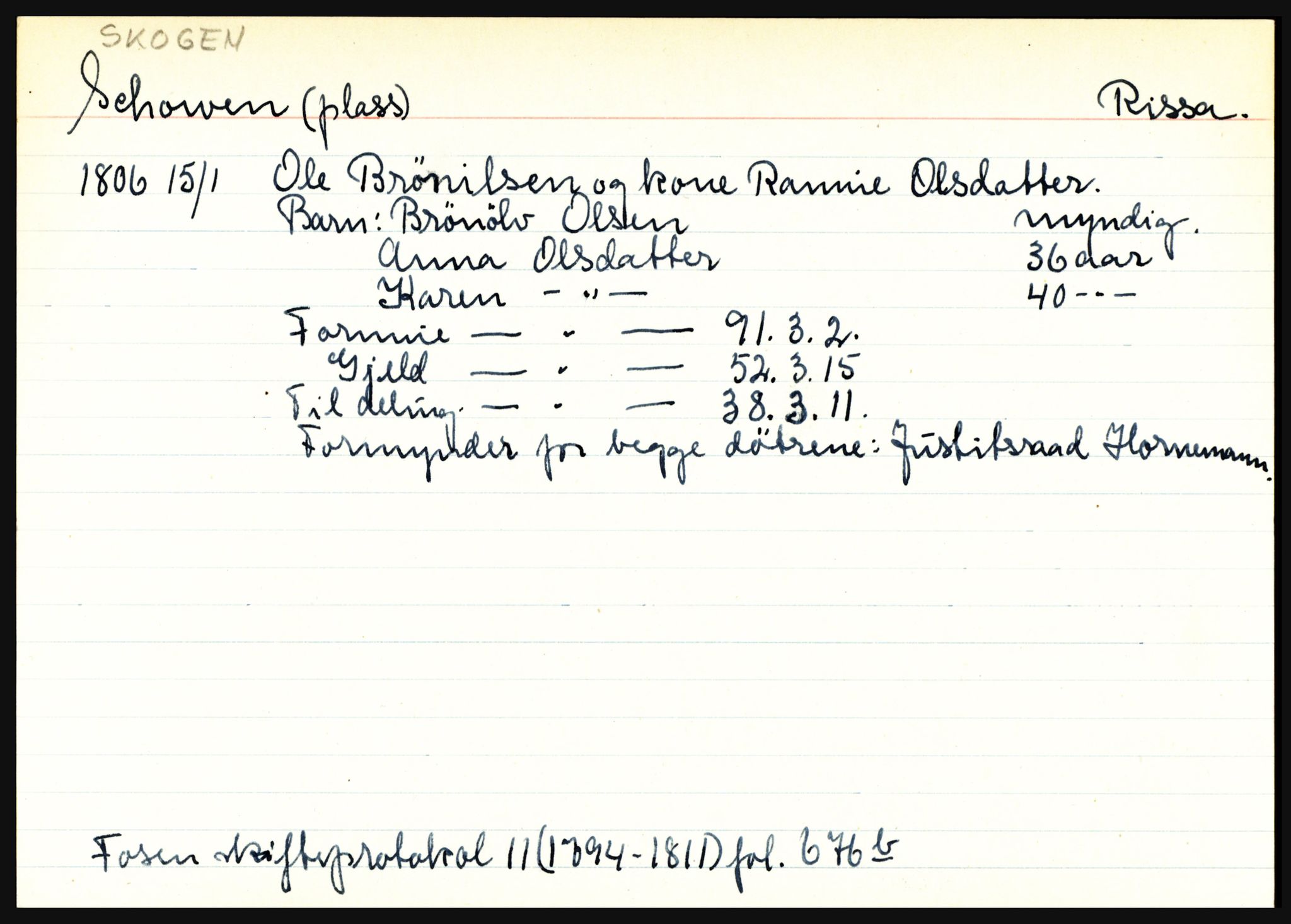 Fosen sorenskriveri, AV/SAT-A-1107/1/3, 1681-1823, p. 5349