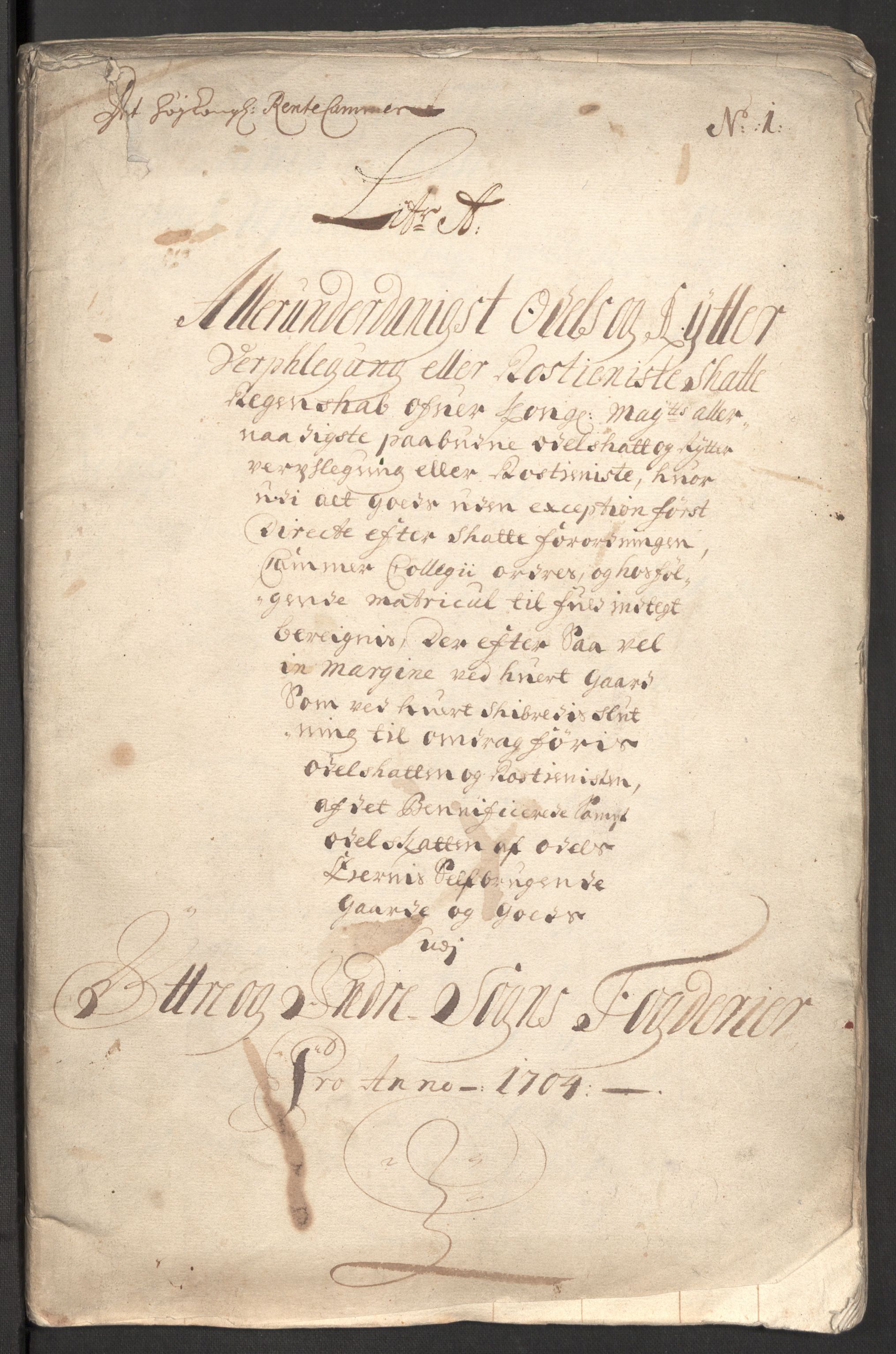 Rentekammeret inntil 1814, Reviderte regnskaper, Fogderegnskap, RA/EA-4092/R52/L3313: Fogderegnskap Sogn, 1703-1704, p. 276
