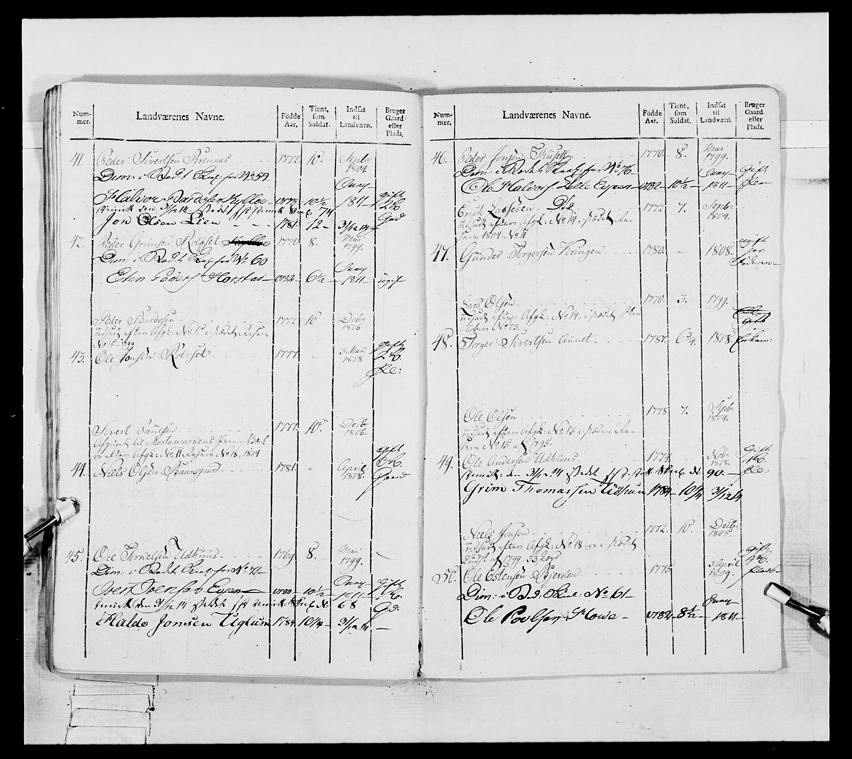 Generalitets- og kommissariatskollegiet, Det kongelige norske kommissariatskollegium, AV/RA-EA-5420/E/Eh/L0075c: 1. Trondheimske nasjonale infanteriregiment, 1811, p. 181