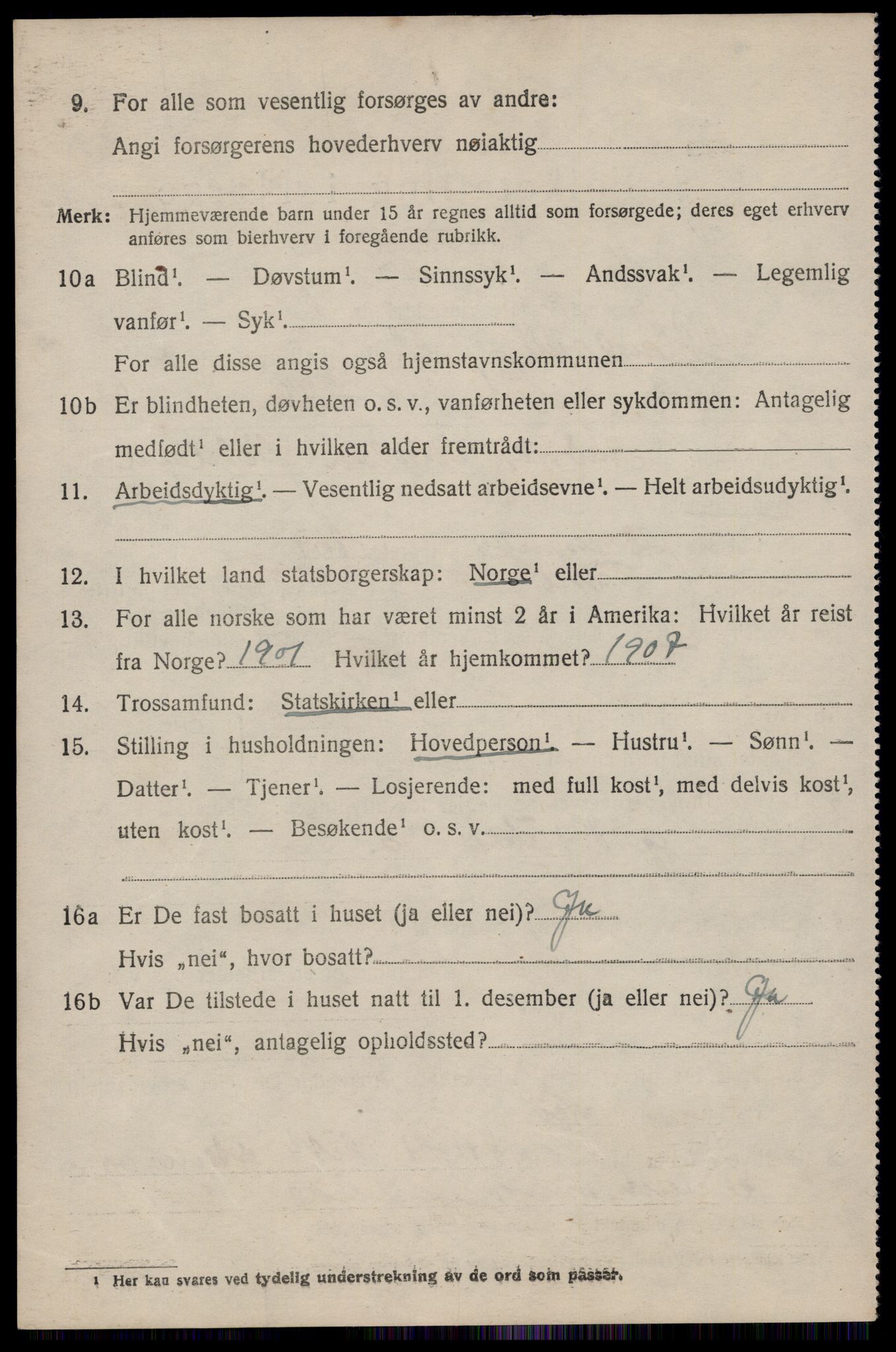 SAST, 1920 census for Høyland, 1920, p. 6325