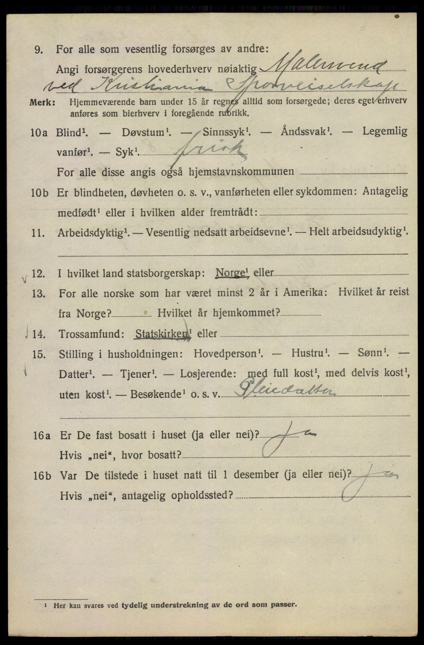 SAO, 1920 census for Kristiania, 1920, p. 553692