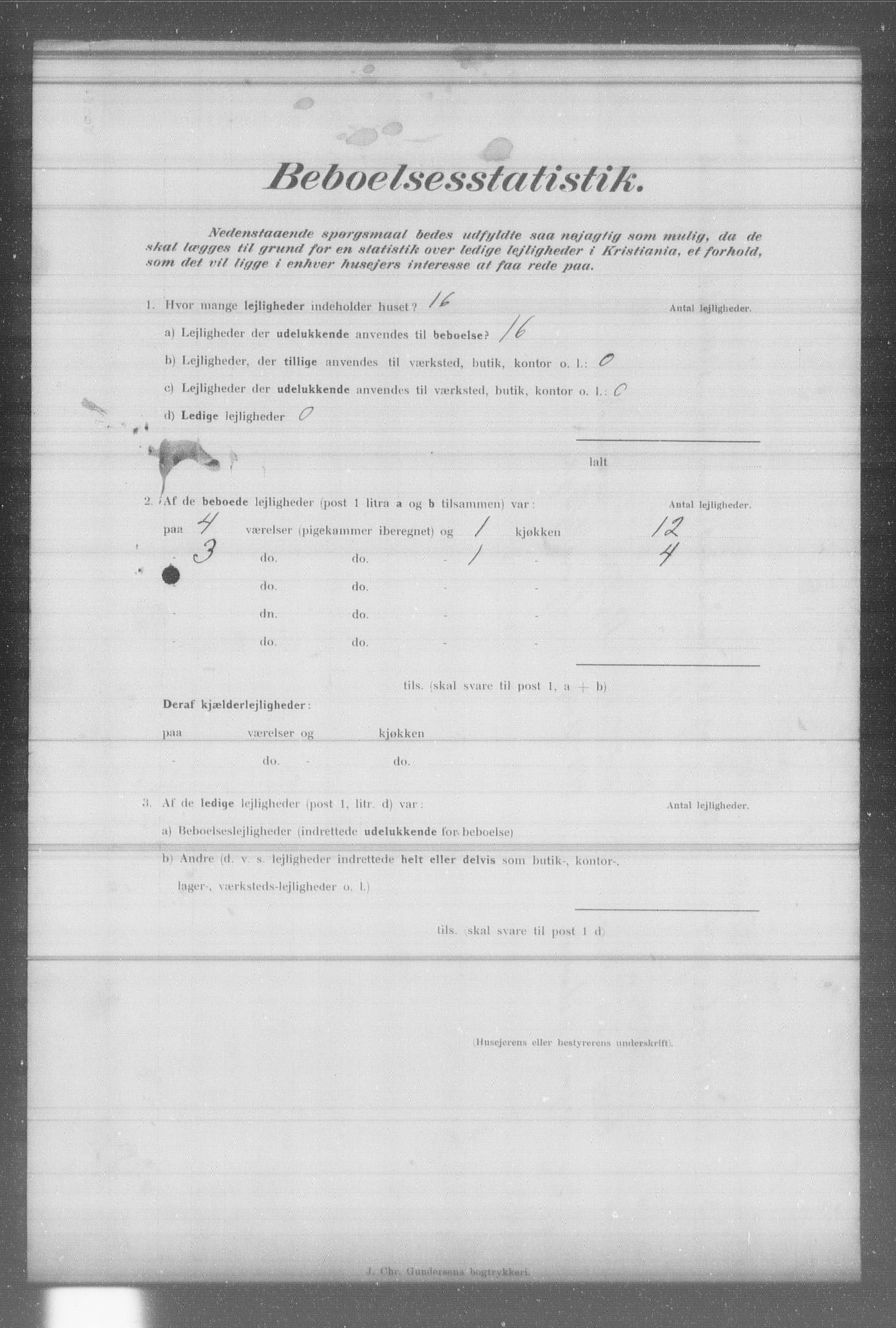 OBA, Municipal Census 1902 for Kristiania, 1902, p. 5692