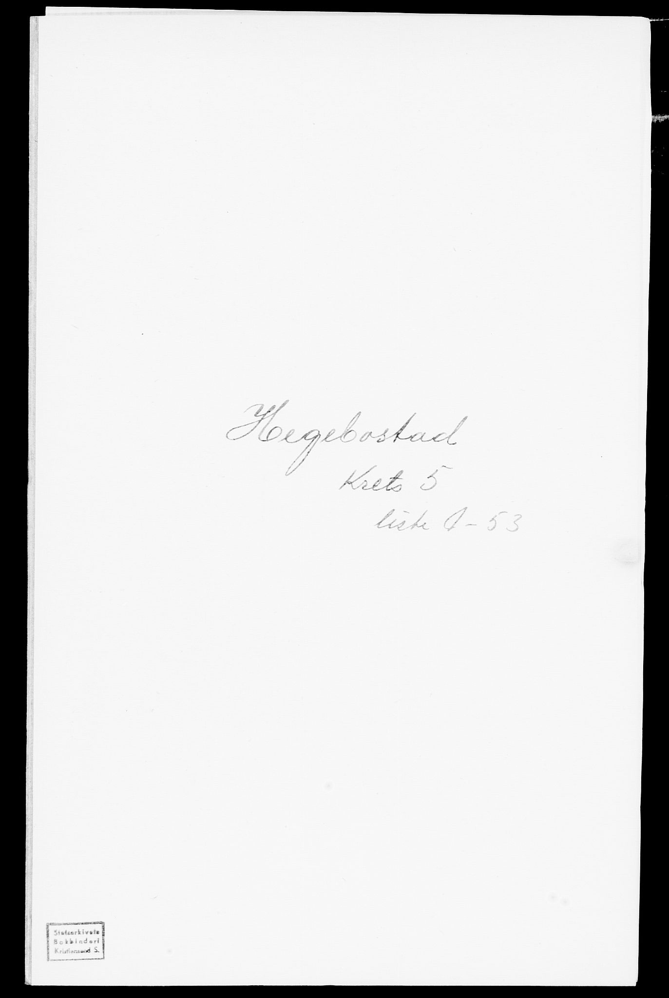 SAK, 1875 census for 1034P Hægebostad, 1875, p. 469