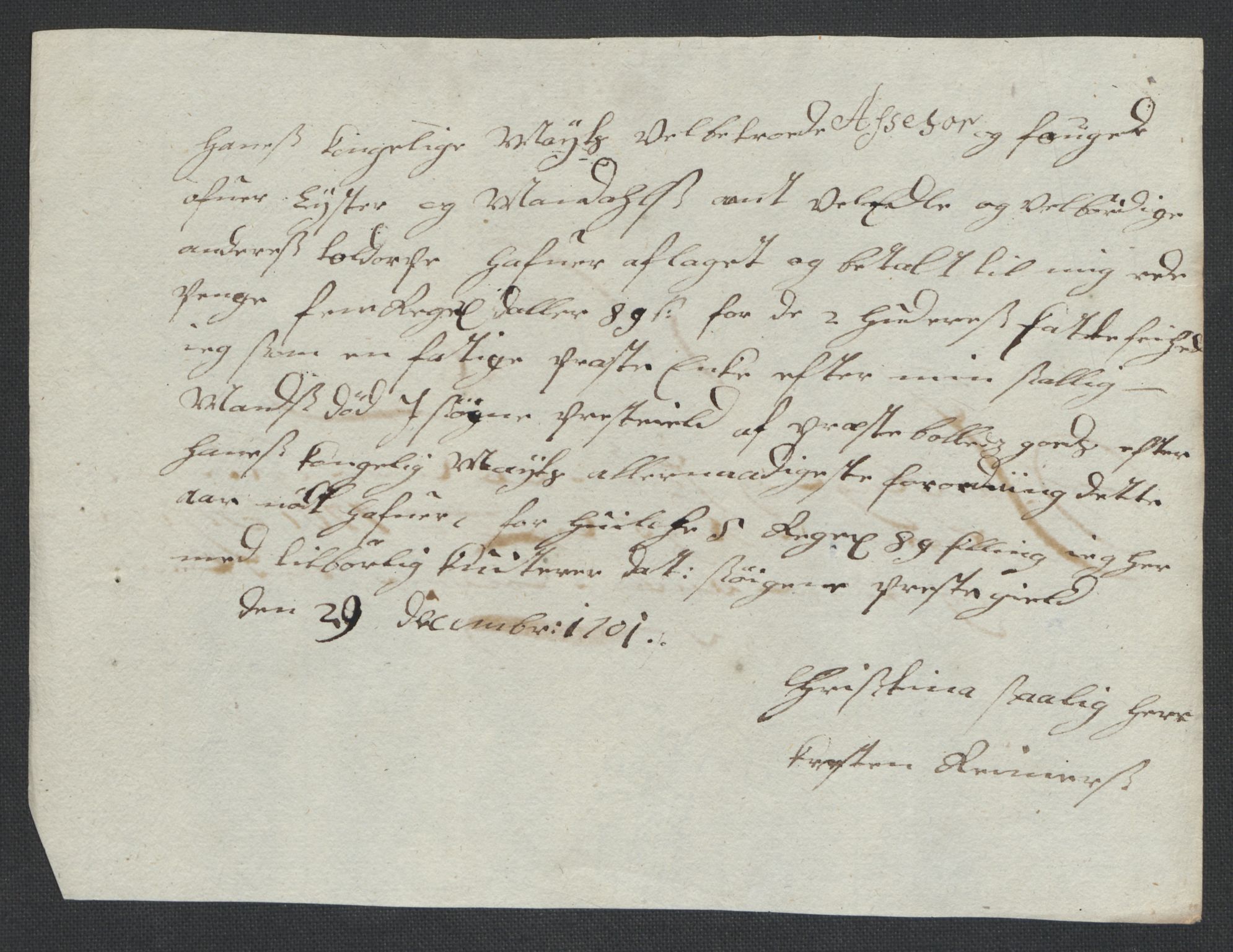 Rentekammeret inntil 1814, Reviderte regnskaper, Fogderegnskap, AV/RA-EA-4092/R43/L2549: Fogderegnskap Lista og Mandal, 1701-1702, p. 175