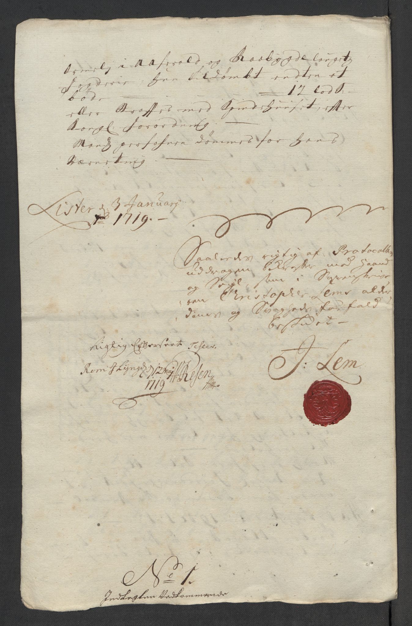 Rentekammeret inntil 1814, Reviderte regnskaper, Fogderegnskap, AV/RA-EA-4092/R43/L2563: Fogderegnskap Lista og Mandal, 1718, p. 194