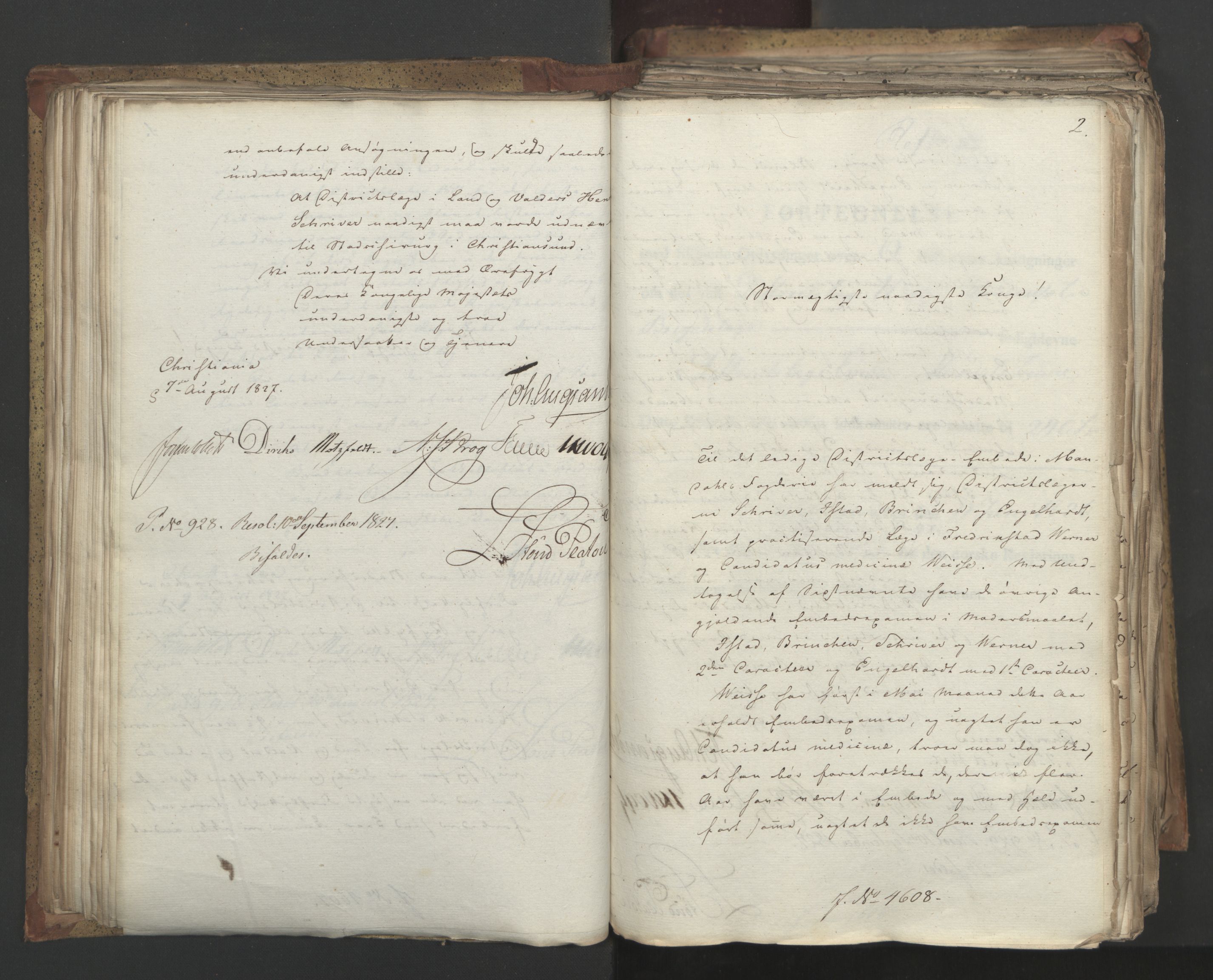 Statsrådsavdelingen i Stockholm, AV/RA-S-1003/D/Da/L0052: Regjeringsinnstillinger nr. 4566-4799, 1827, p. 137