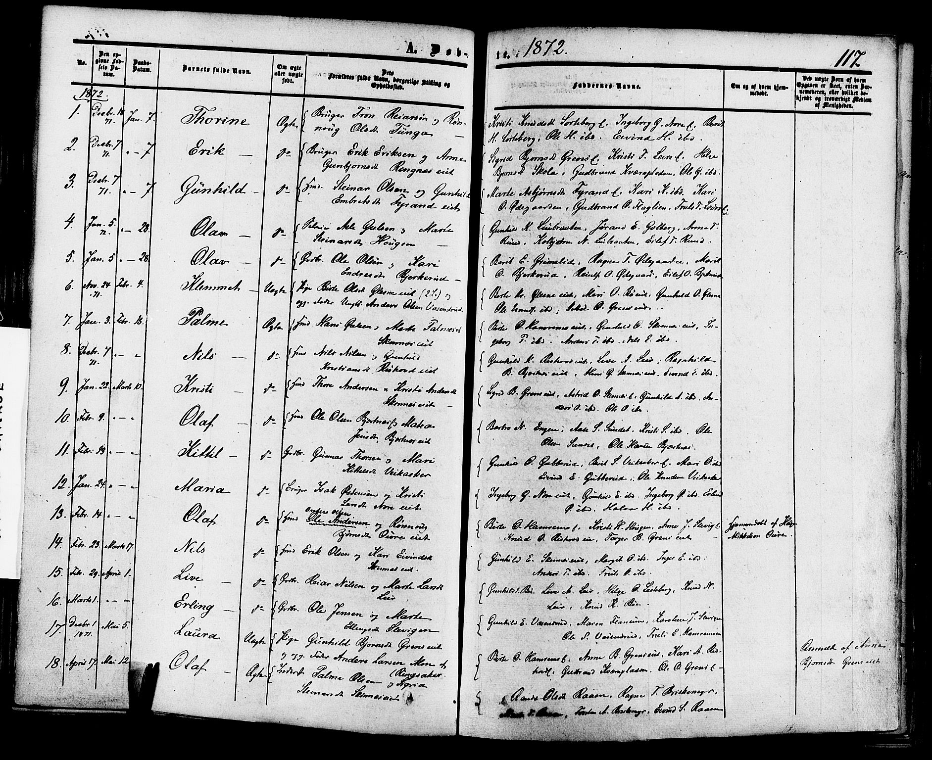 Krødsherad kirkebøker, AV/SAKO-A-19/F/Fa/L0003: Parish register (official) no. 3, 1851-1872, p. 117