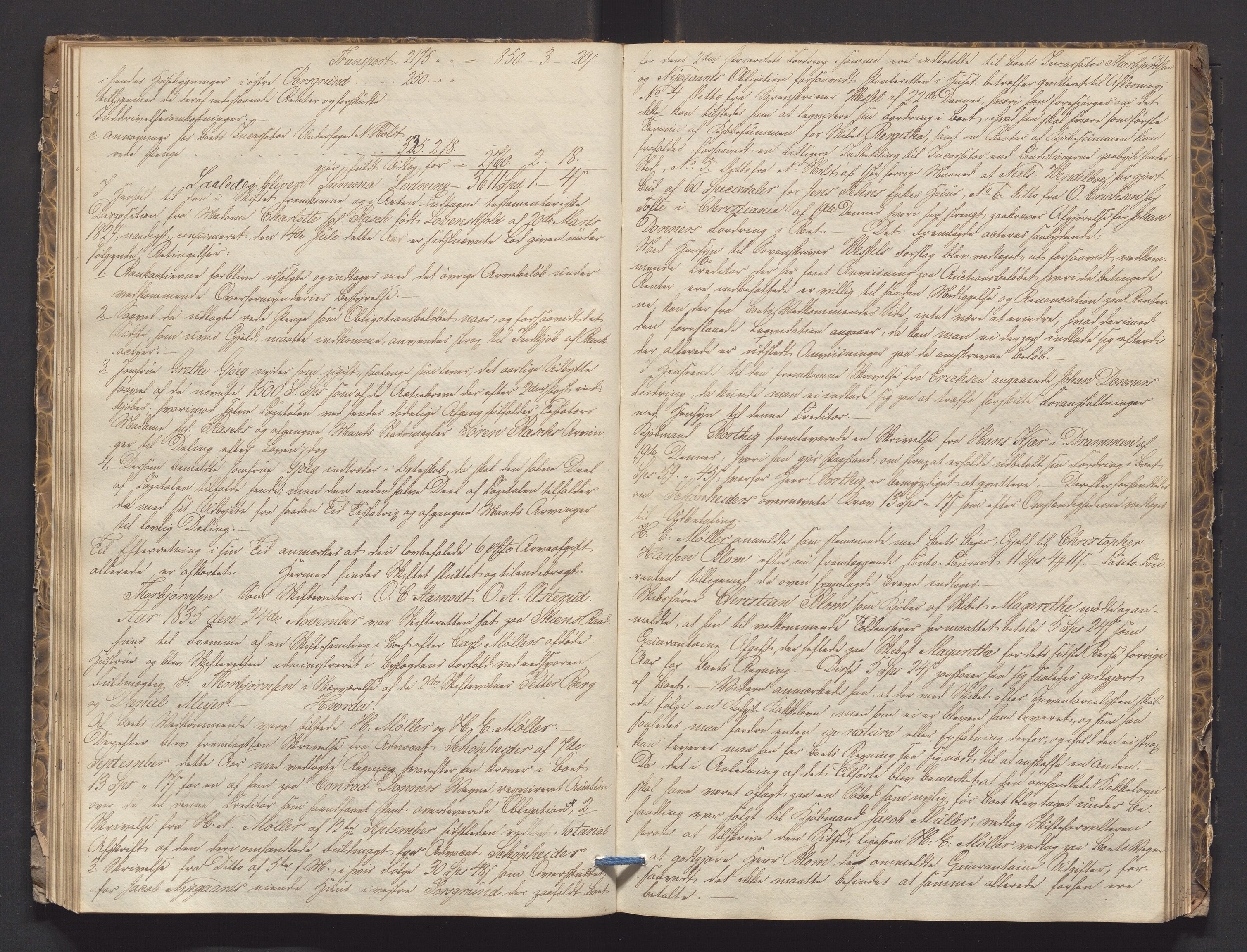 Porsgrunn byfogd, AV/SAKO-A-106/H/Hb/L0002: Skifteprotokoll, 1834-1839, p. 80-81