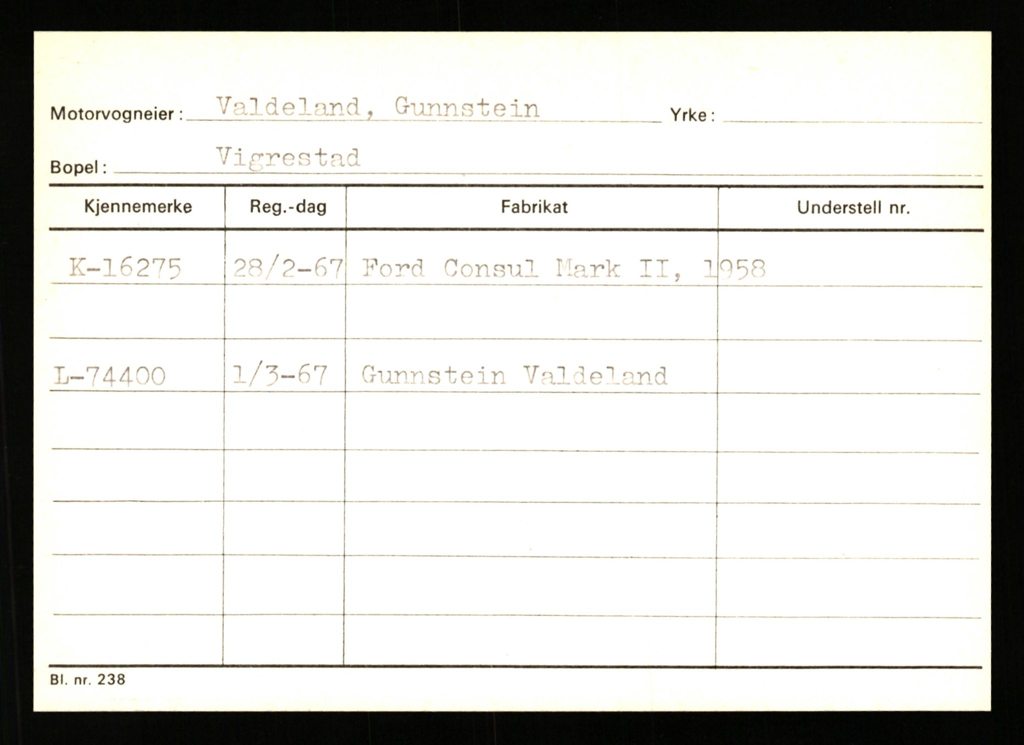 Stavanger trafikkstasjon, AV/SAST-A-101942/0/G/L0004: Registreringsnummer: 15497 - 22957, 1930-1971, p. 411