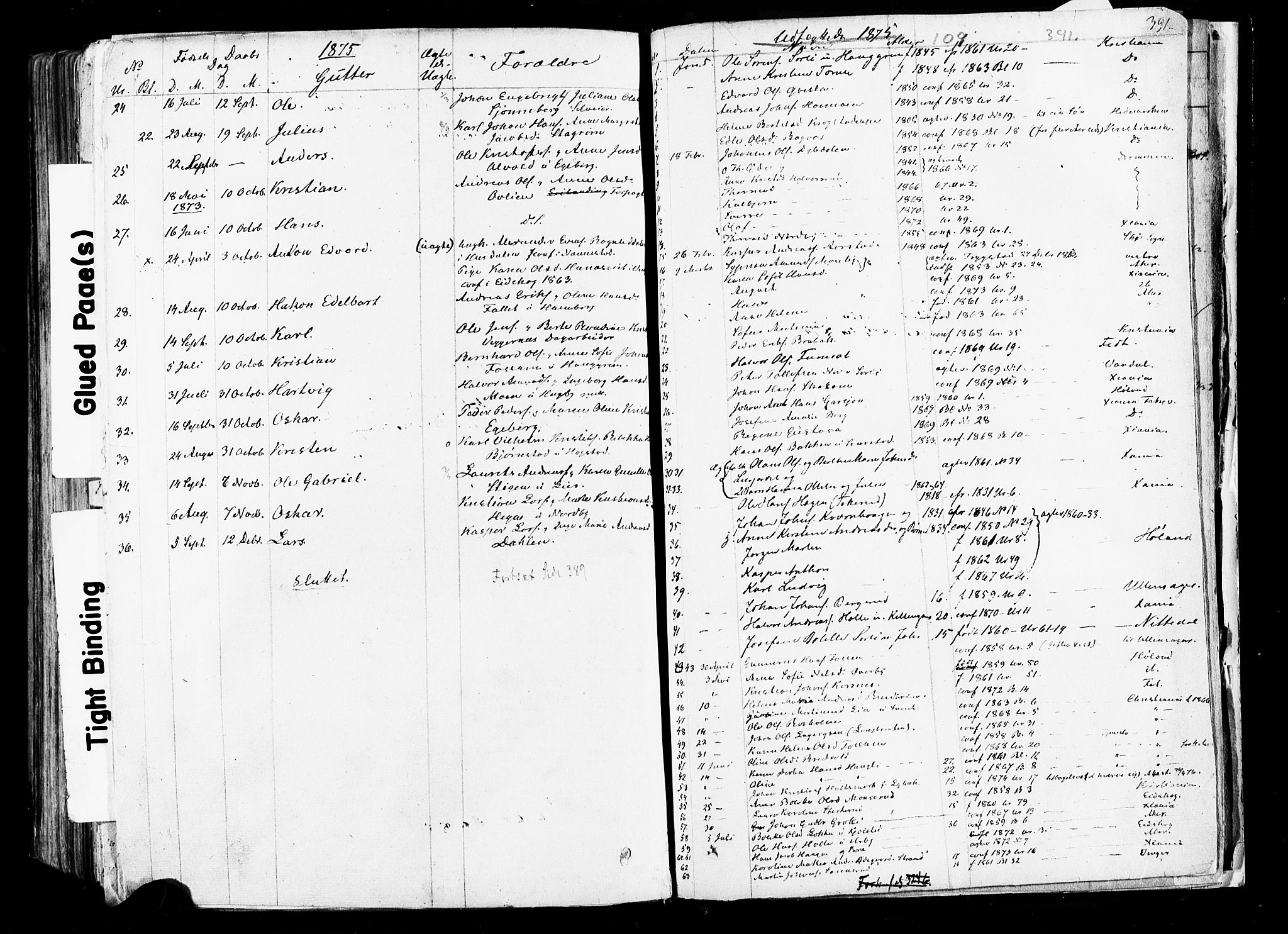 Aurskog prestekontor Kirkebøker, SAO/A-10304a/F/Fa/L0007: Parish register (official) no. I 7, 1854-1877