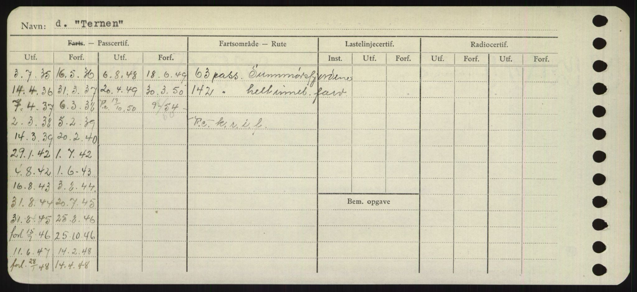 Sjøfartsdirektoratet med forløpere, Skipsmålingen, AV/RA-S-1627/H/Hd/L0038: Fartøy, T-Th, p. 488