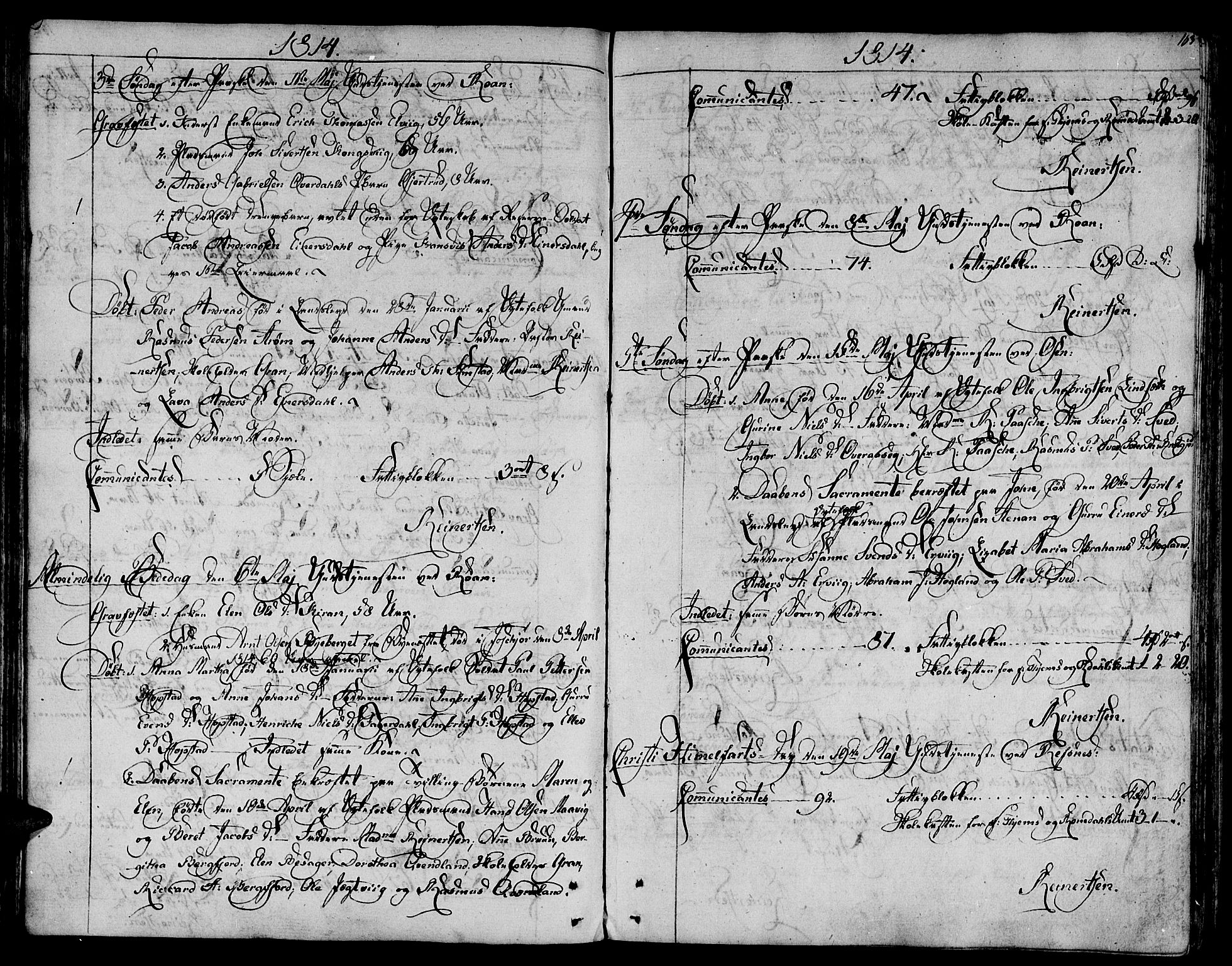 Ministerialprotokoller, klokkerbøker og fødselsregistre - Sør-Trøndelag, AV/SAT-A-1456/657/L0701: Parish register (official) no. 657A02, 1802-1831, p. 103