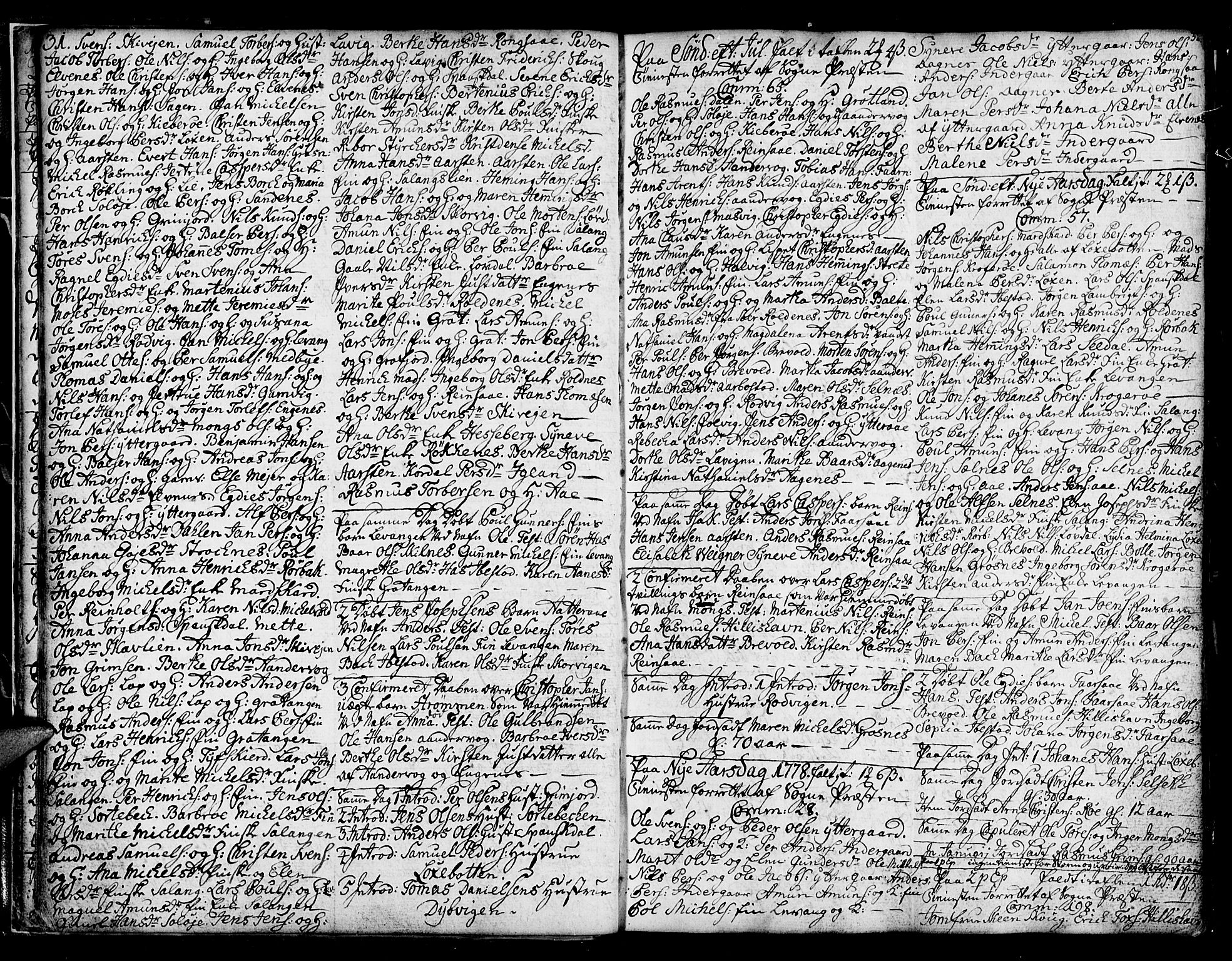 Ibestad sokneprestembete, SATØ/S-0077/H/Ha/Hab/L0001klokker: Parish register (copy) no. 1, 1776-1808, p. 31-32