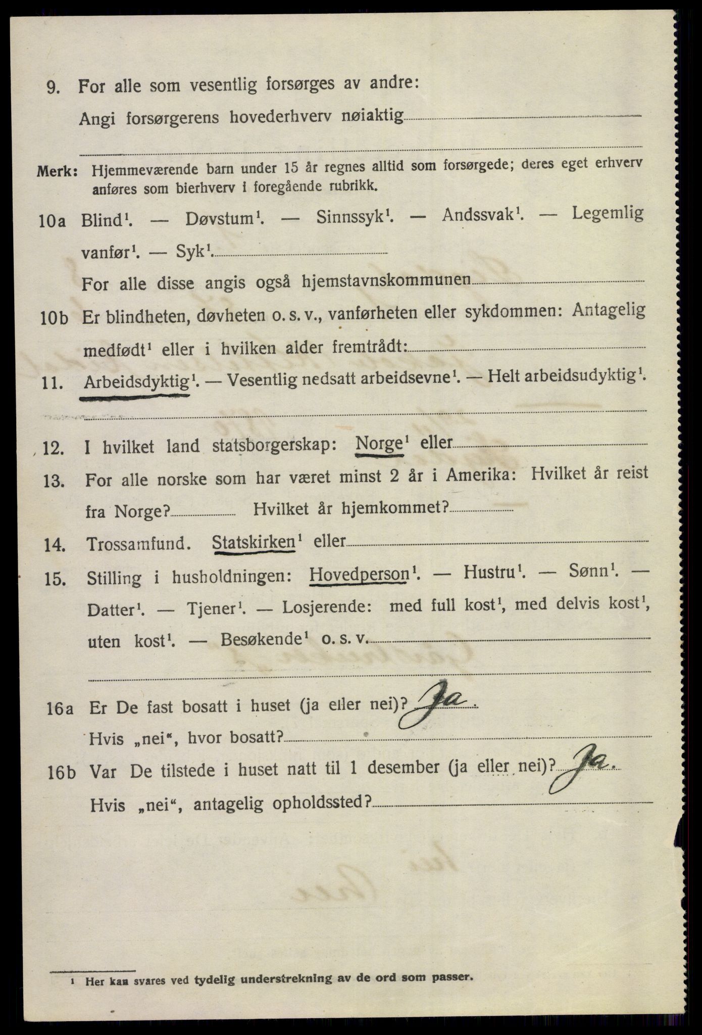 SAKO, 1920 census for Sigdal, 1920, p. 5997