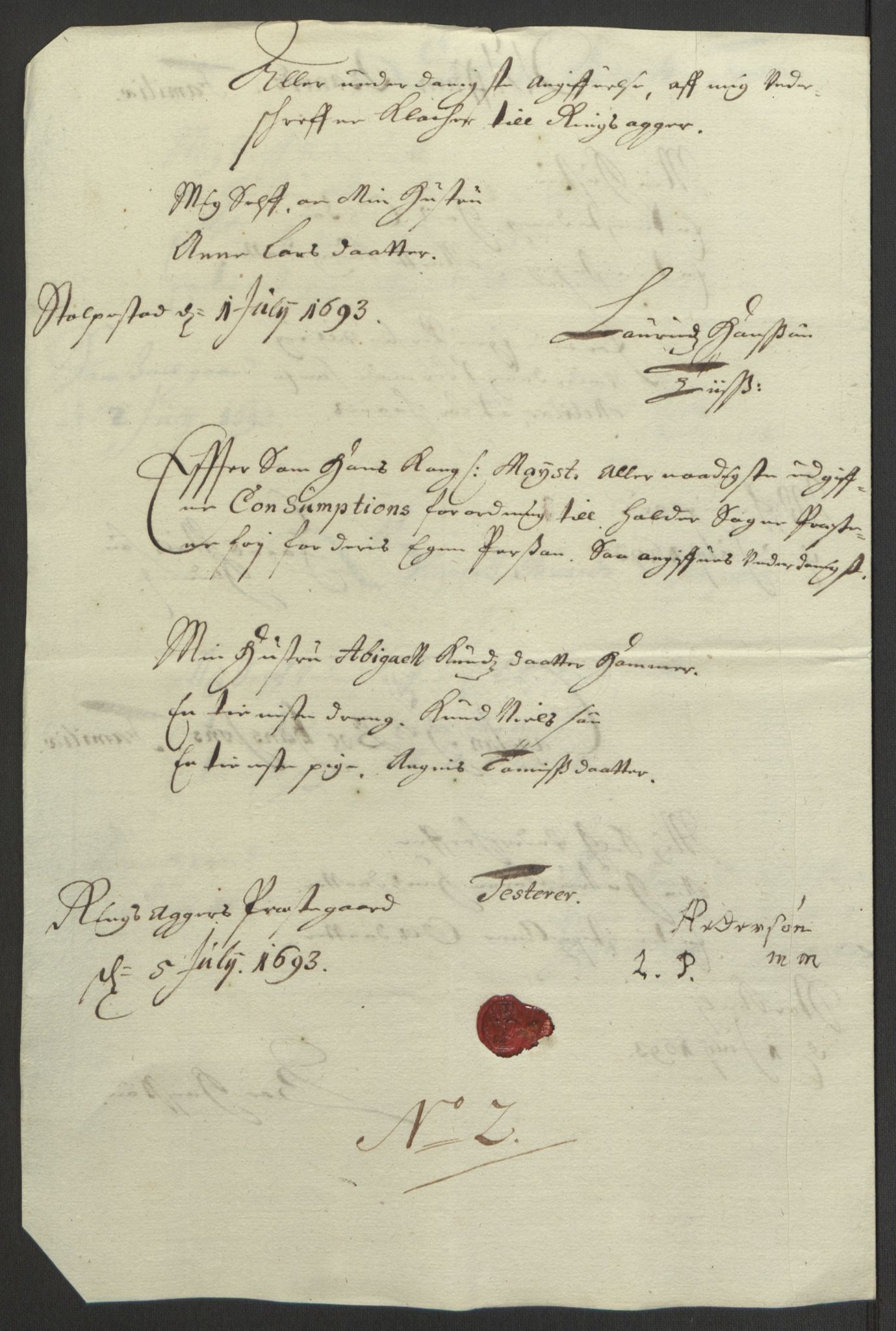 Rentekammeret inntil 1814, Reviderte regnskaper, Fogderegnskap, AV/RA-EA-4092/R16/L1034: Fogderegnskap Hedmark, 1693, p. 121