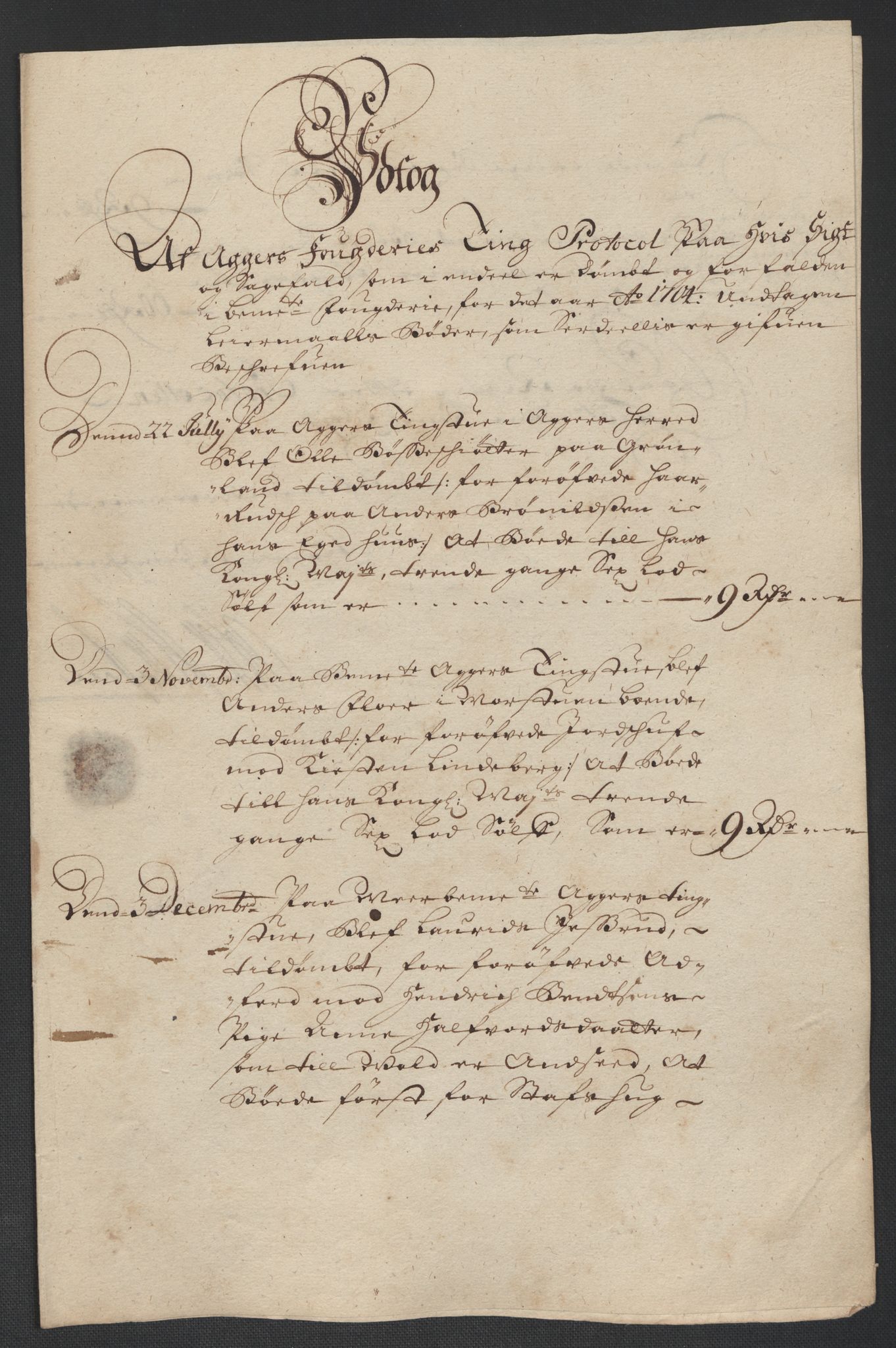 Rentekammeret inntil 1814, Reviderte regnskaper, Fogderegnskap, RA/EA-4092/R10/L0445: Fogderegnskap Aker og Follo, 1703-1704, p. 333