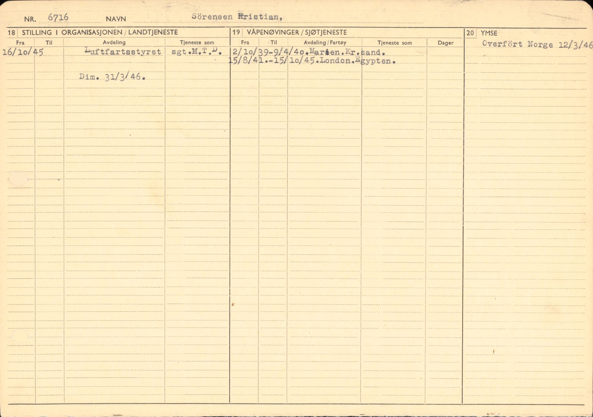 Forsvaret, Forsvarets overkommando/Luftforsvarsstaben, AV/RA-RAFA-4079/P/Pa/L0052: Personellpapirer, 1917, p. 213