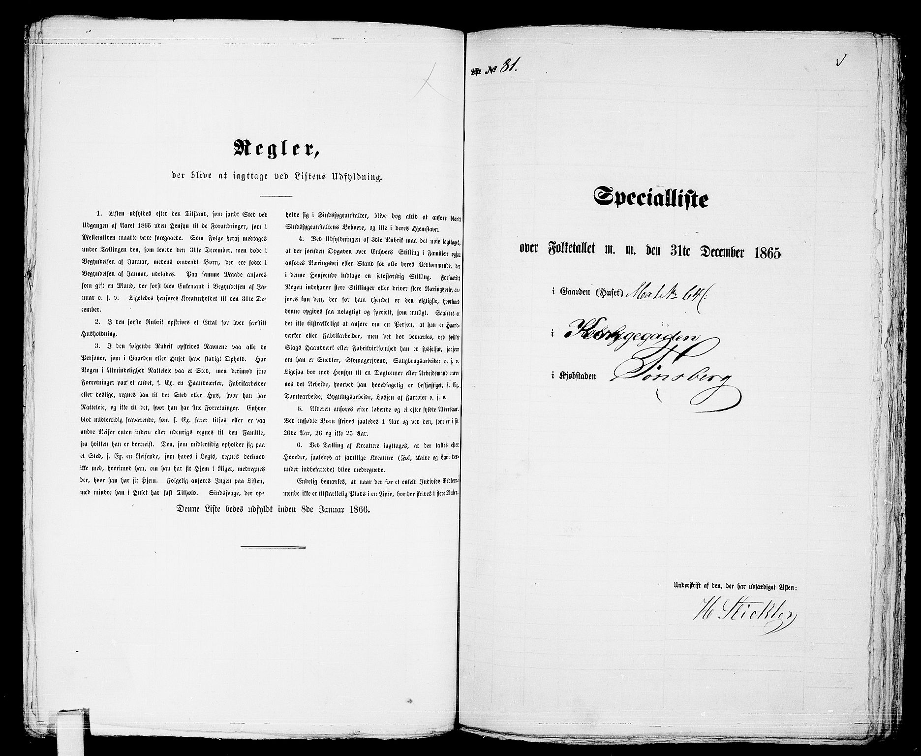 RA, 1865 census for Tønsberg, 1865, p. 182