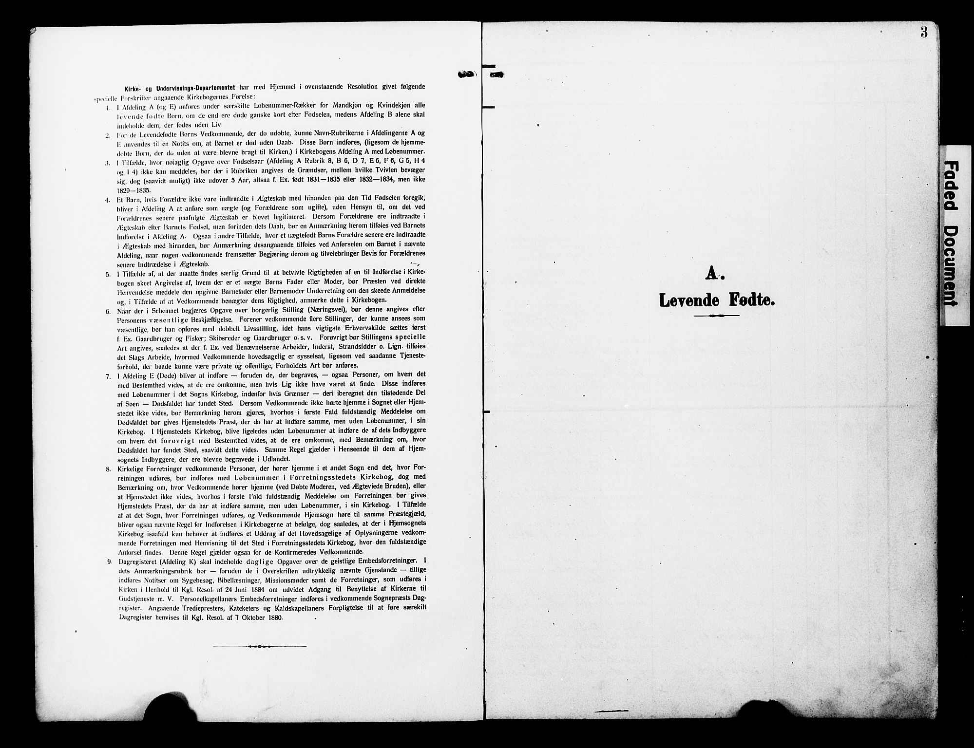 Ministerialprotokoller, klokkerbøker og fødselsregistre - Nord-Trøndelag, SAT/A-1458/723/L0258: Parish register (copy) no. 723C06, 1908-1927, p. 3