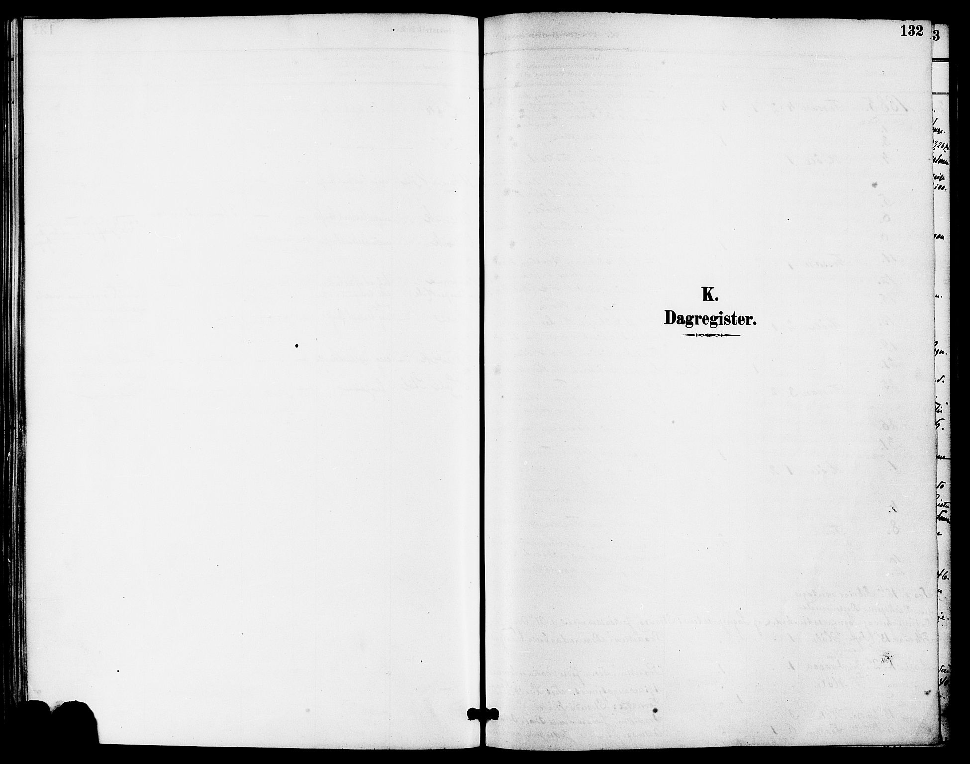 Høgsfjord sokneprestkontor, SAST/A-101624/H/Ha/Haa/L0005: Parish register (official) no. A 5, 1885-1897, p. 132