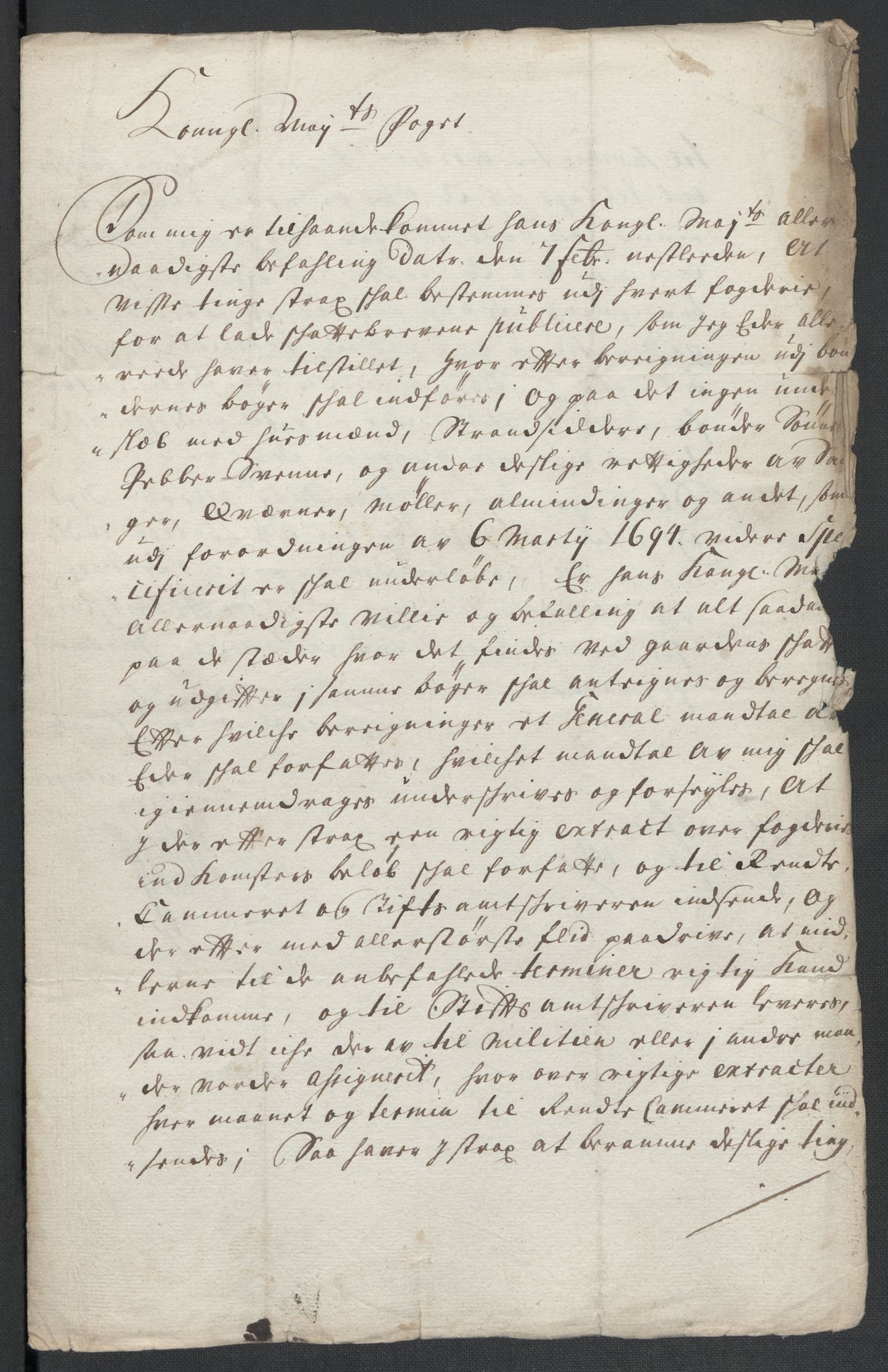 Rentekammeret inntil 1814, Reviderte regnskaper, Fogderegnskap, RA/EA-4092/R56/L3741: Fogderegnskap Nordmøre, 1705, p. 152
