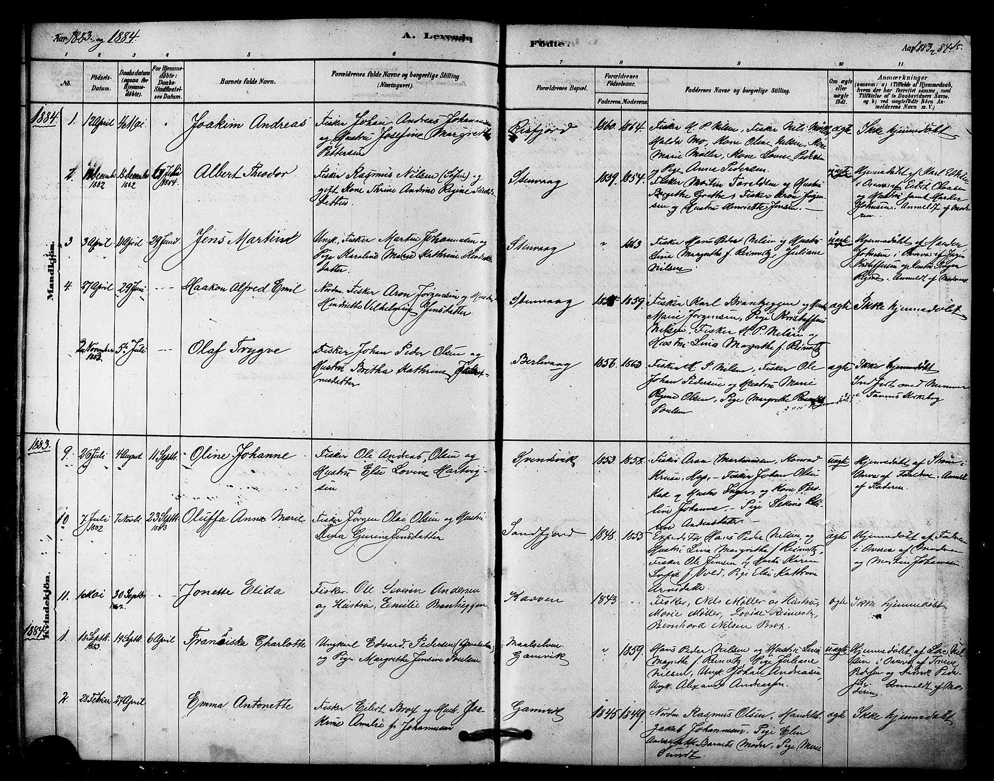 Tana sokneprestkontor, SATØ/S-1334/H/Ha/L0003kirke: Parish register (official) no. 3, 1878-1892, p. 15