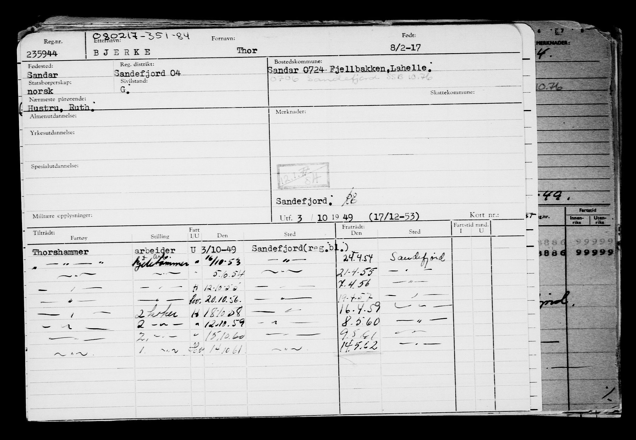 Direktoratet for sjømenn, AV/RA-S-3545/G/Gb/L0145: Hovedkort, 1917, p. 750