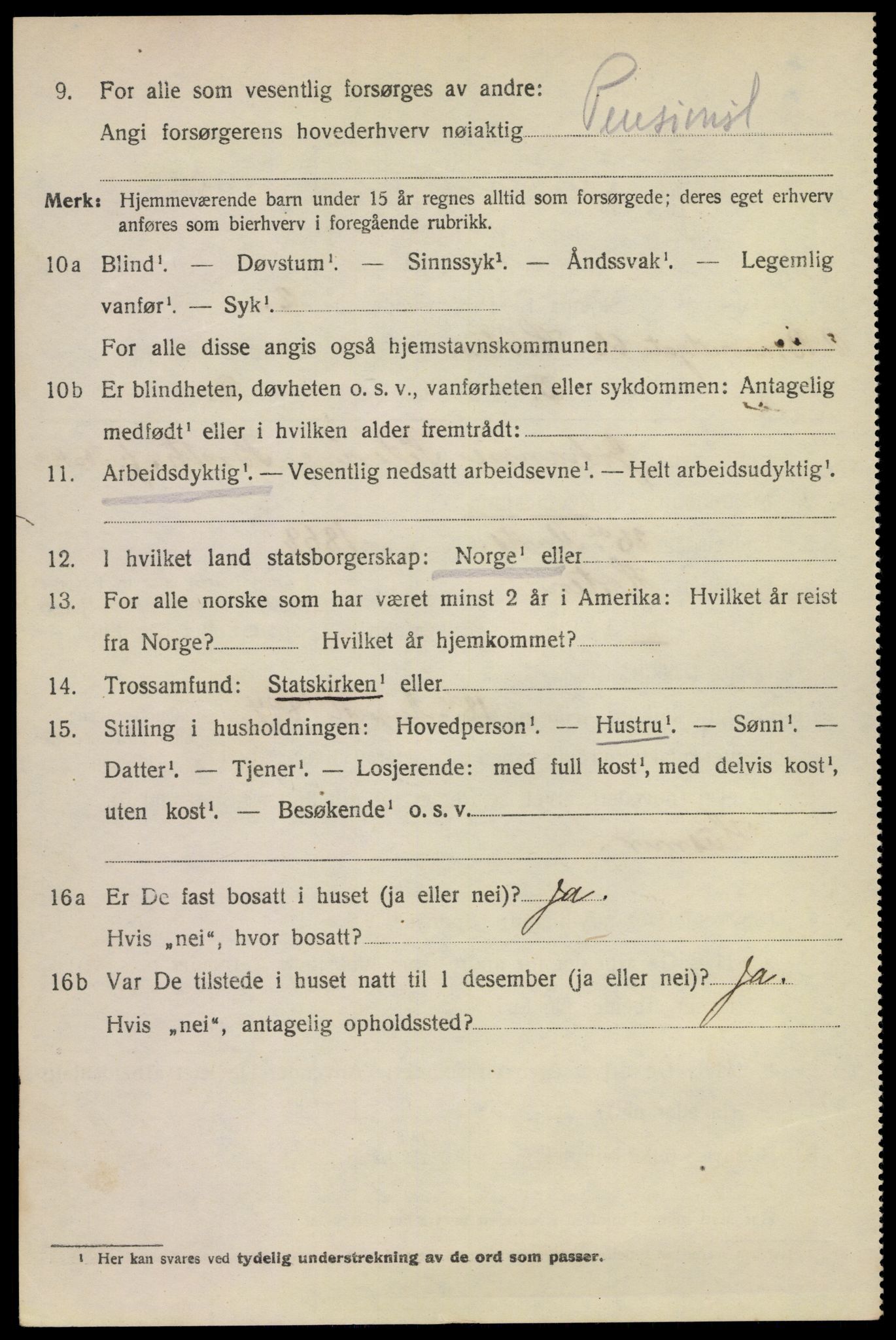 SAKO, 1920 census for Horten, 1920, p. 10374