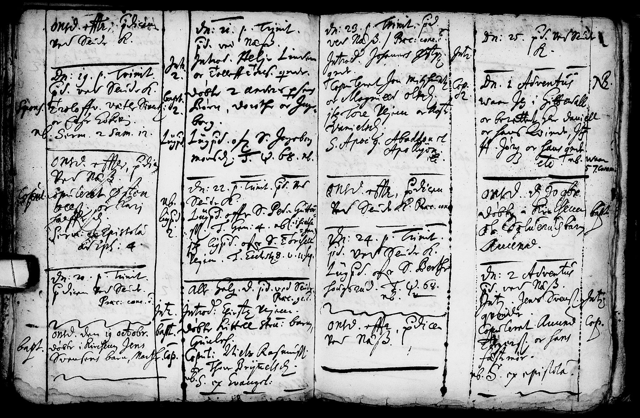 Sauherad kirkebøker, AV/SAKO-A-298/F/Fa/L0001: Parish register (official) no. I 1, 1649-1681