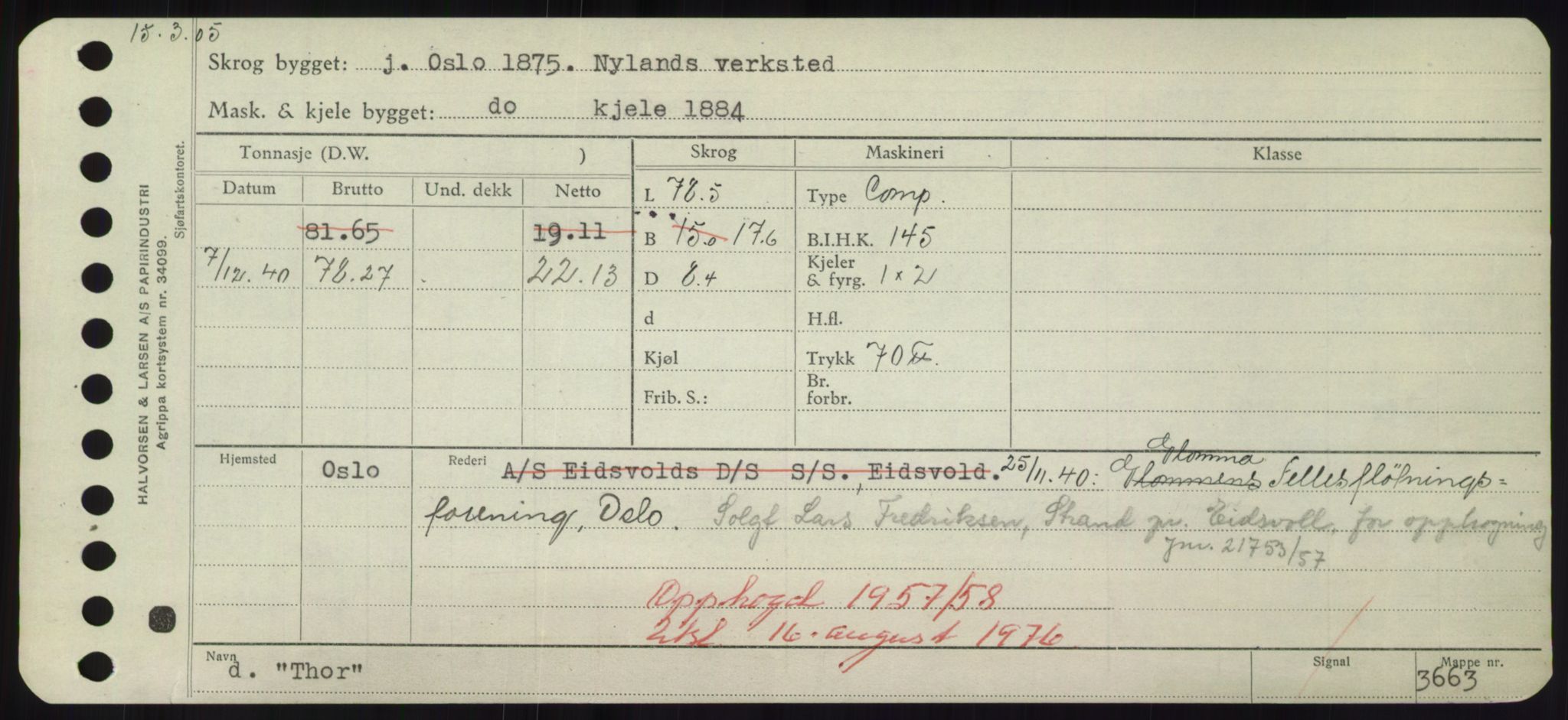 Sjøfartsdirektoratet med forløpere, Skipsmålingen, RA/S-1627/H/Hd/L0038: Fartøy, T-Th, p. 605