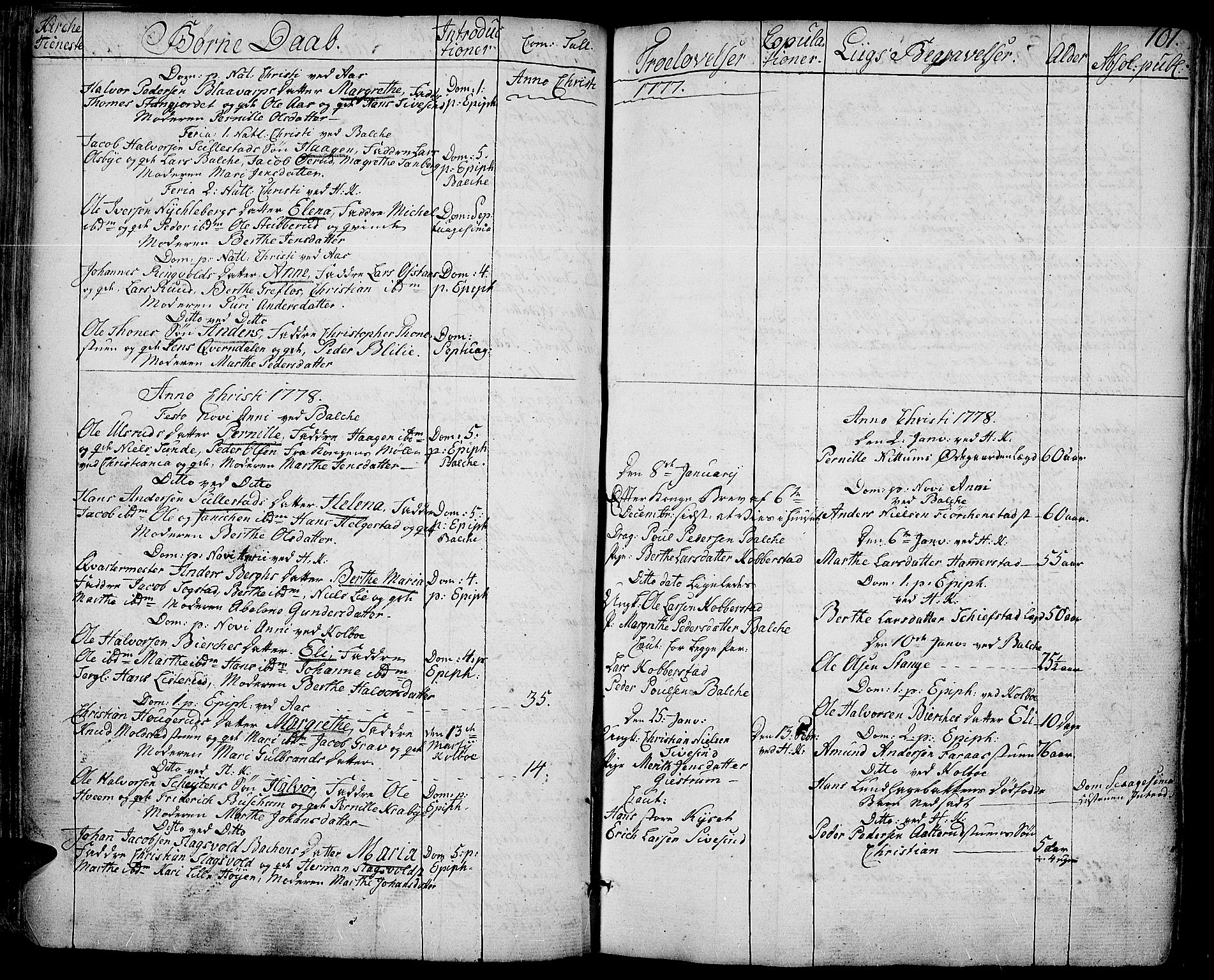 Toten prestekontor, SAH/PREST-102/H/Ha/Haa/L0006: Parish register (official) no. 6, 1773-1793, p. 101