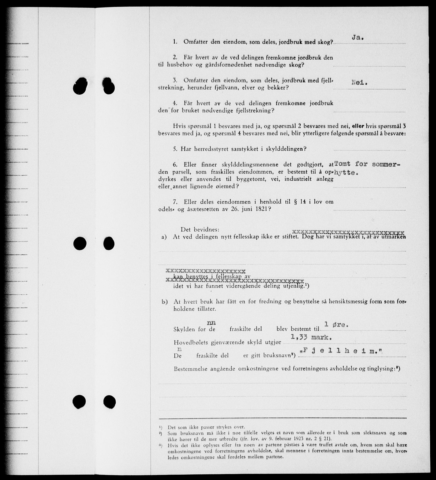 Onsøy sorenskriveri, SAO/A-10474/G/Ga/Gab/L0015: Mortgage book no. II A-15, 1945-1946, Diary no: : 531/1946