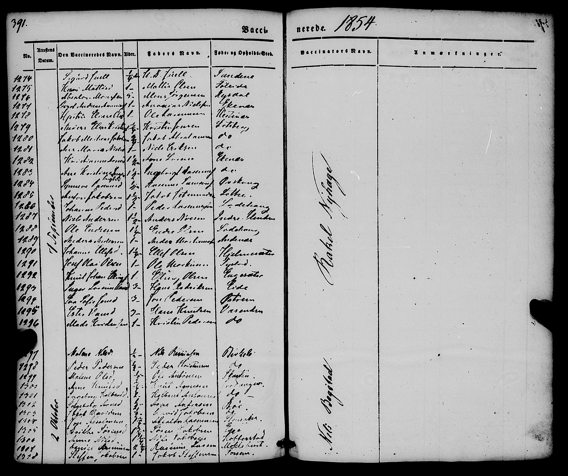 Gloppen sokneprestembete, SAB/A-80101/H/Haa/Haaa/L0008: Parish register (official) no. A 8, 1837-1855, p. 391
