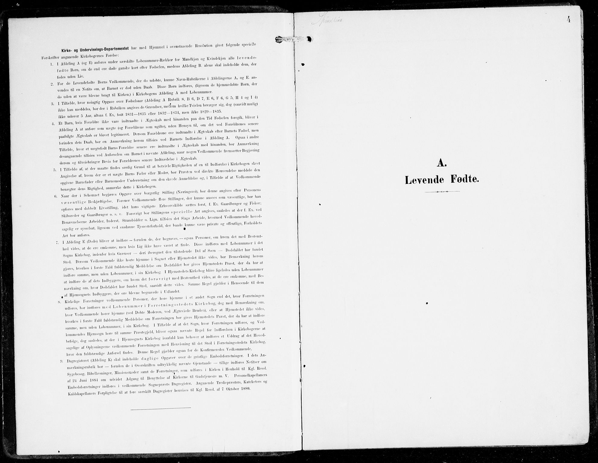 Hamre sokneprestembete, SAB/A-75501/H/Ha/Haa/Haad/L0002: Parish register (official) no. D 2, 1899-1916, p. 4