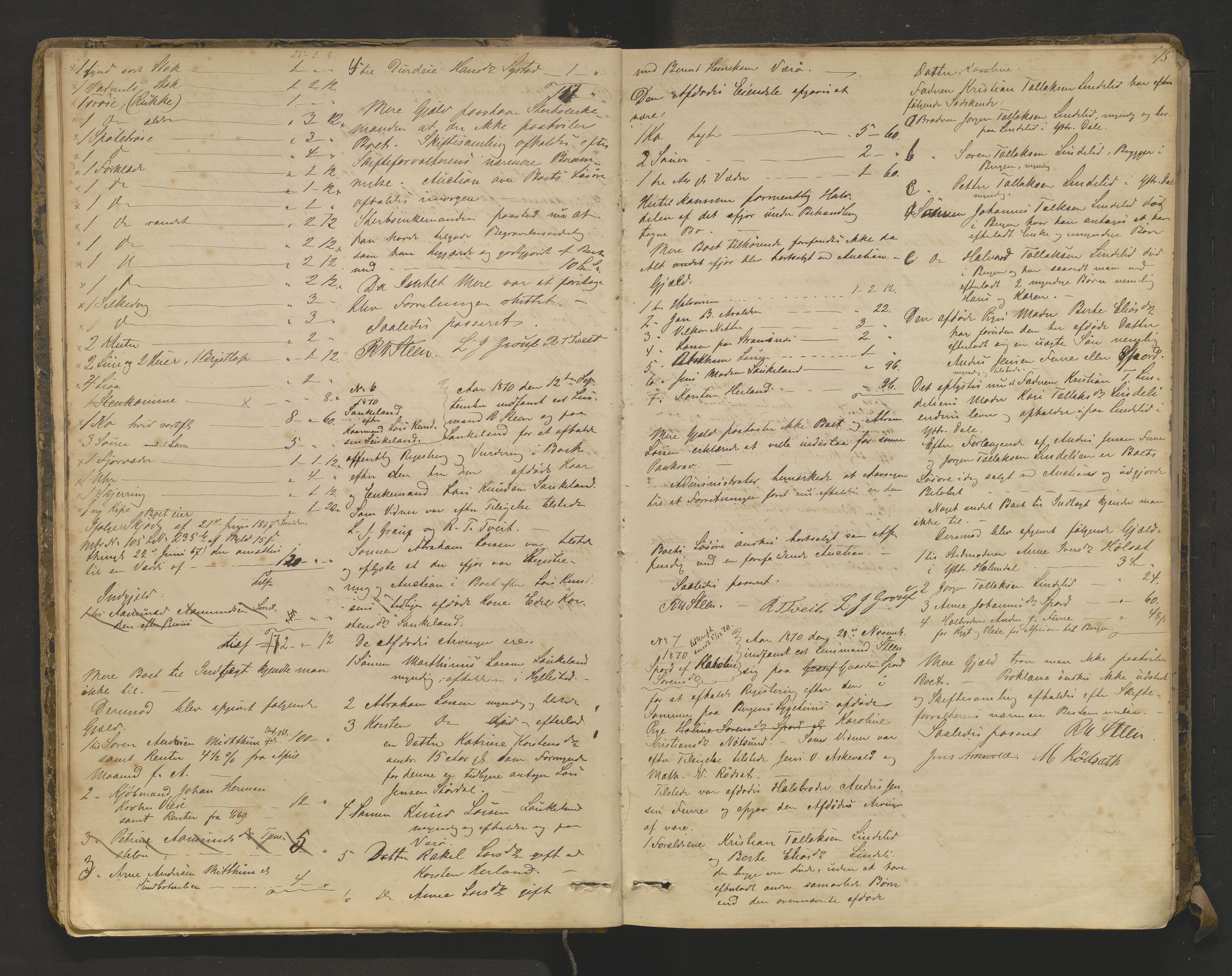Lensmannen i Askvoll, AV/SAB-A-26301/0006/L0003: Registreringsprotokoll, 1869-1904, p. 14b-15a