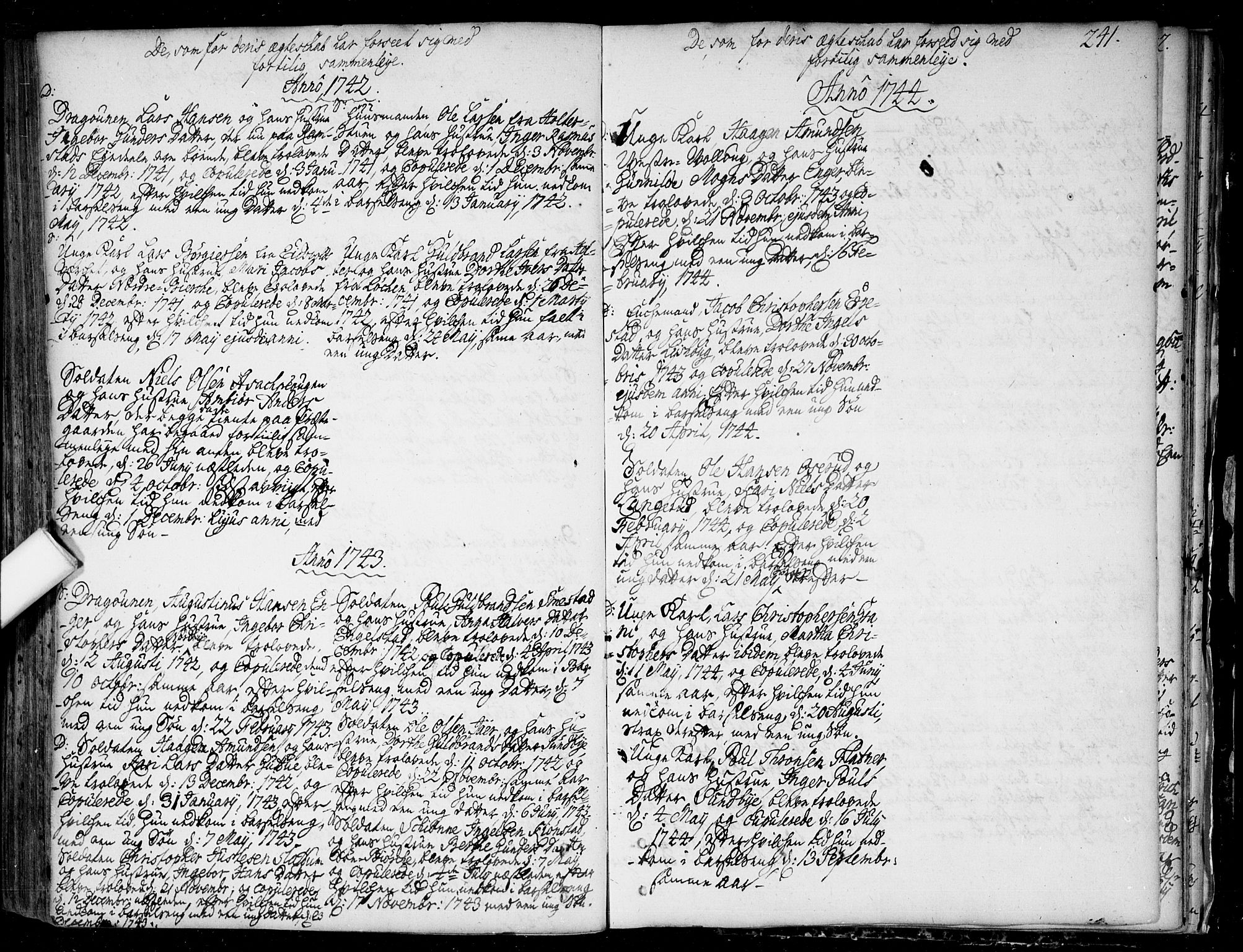 Nannestad prestekontor Kirkebøker, SAO/A-10414a/F/Fa/L0006: Parish register (official) no. I 6, 1739-1754, p. 241