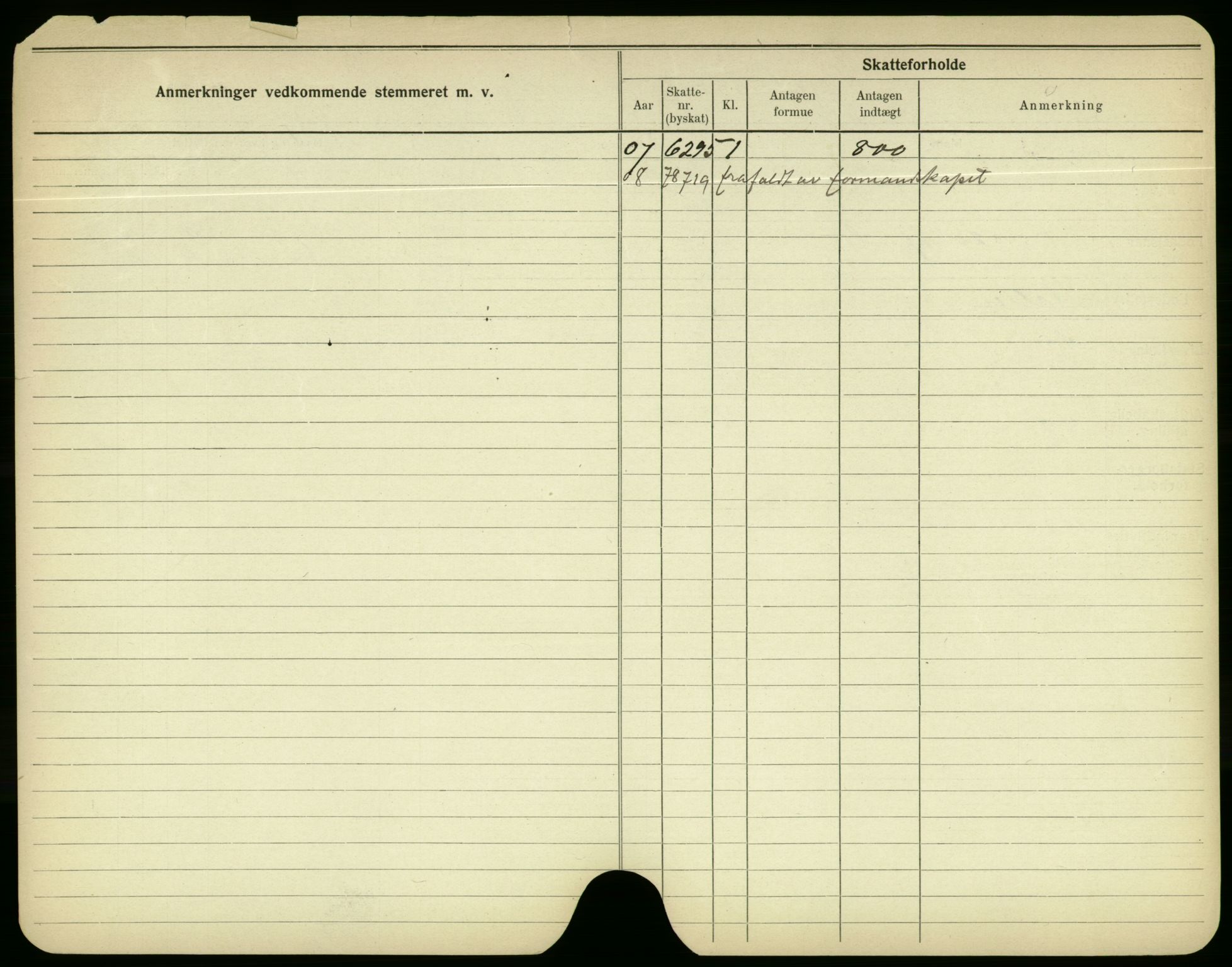 Oslo folkeregister, Registerkort, AV/SAO-A-11715/F/Fa/Fac/L0003: Menn, 1906-1914, p. 402b