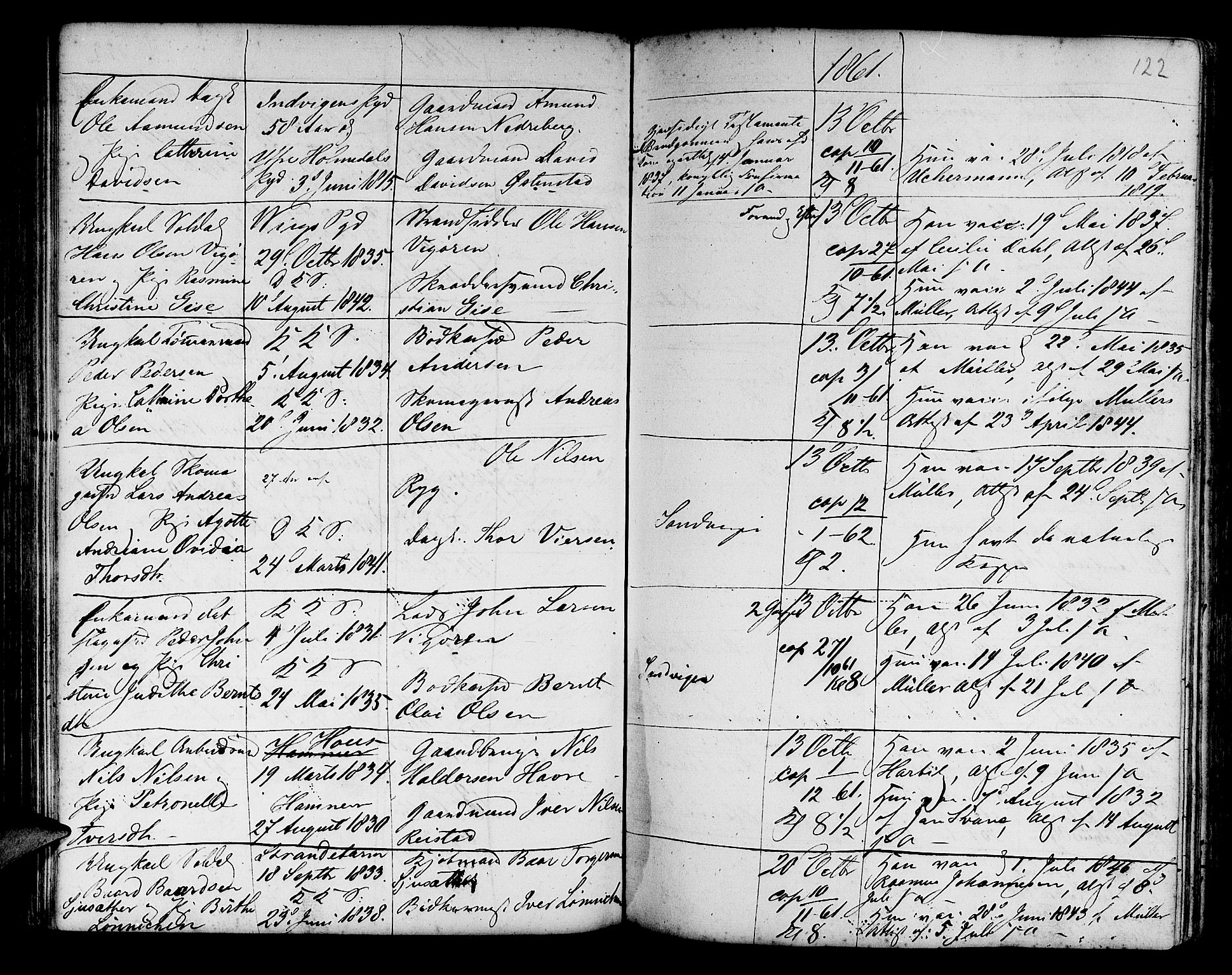 Korskirken sokneprestembete, AV/SAB-A-76101/H/Haa/L0009: Parish register (official) no. A 9, 1743-1861, p. 122