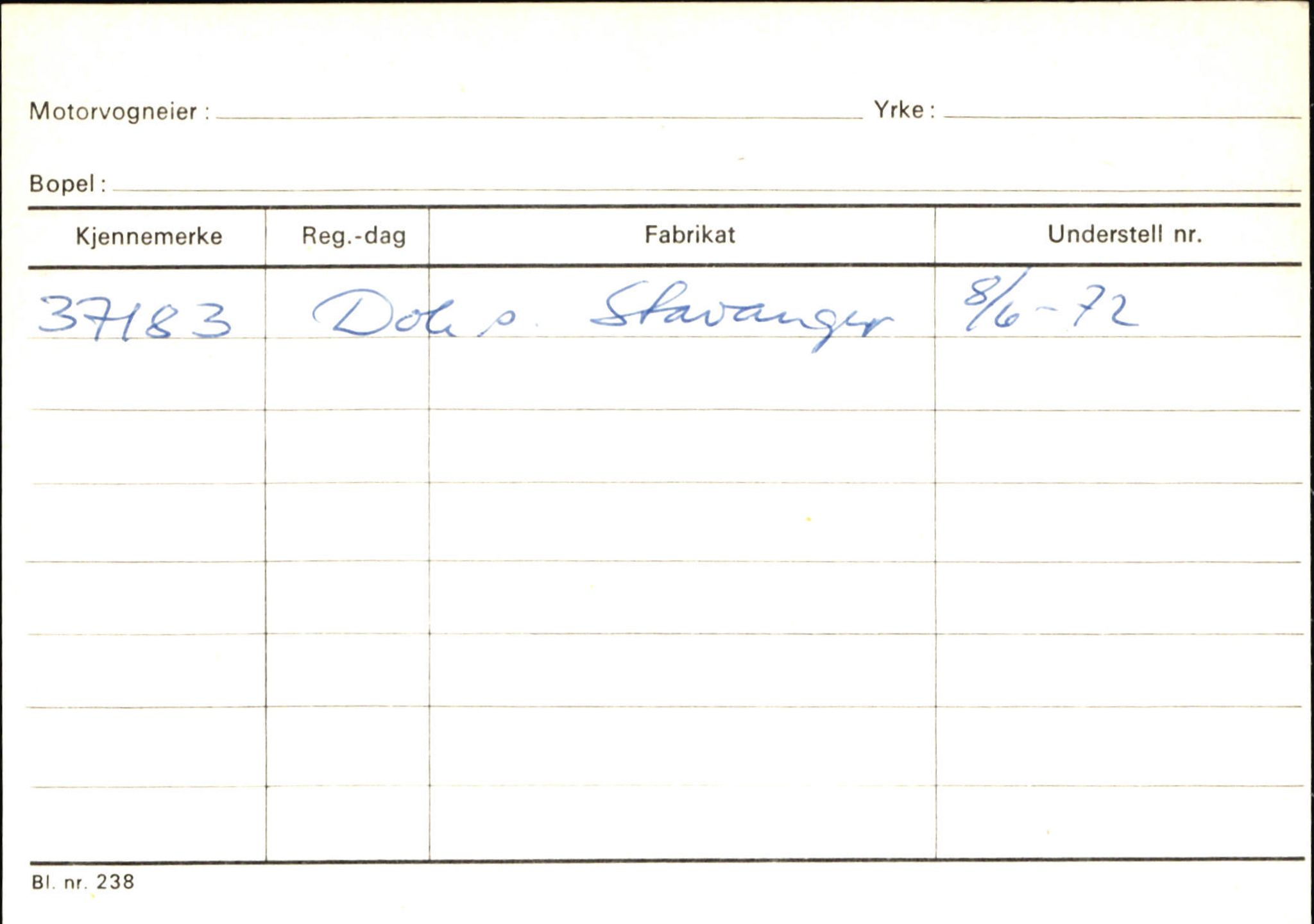 Statens vegvesen, Sogn og Fjordane vegkontor, AV/SAB-A-5301/4/F/L0144: Registerkort Vågsøy A-R, 1945-1975, p. 1044