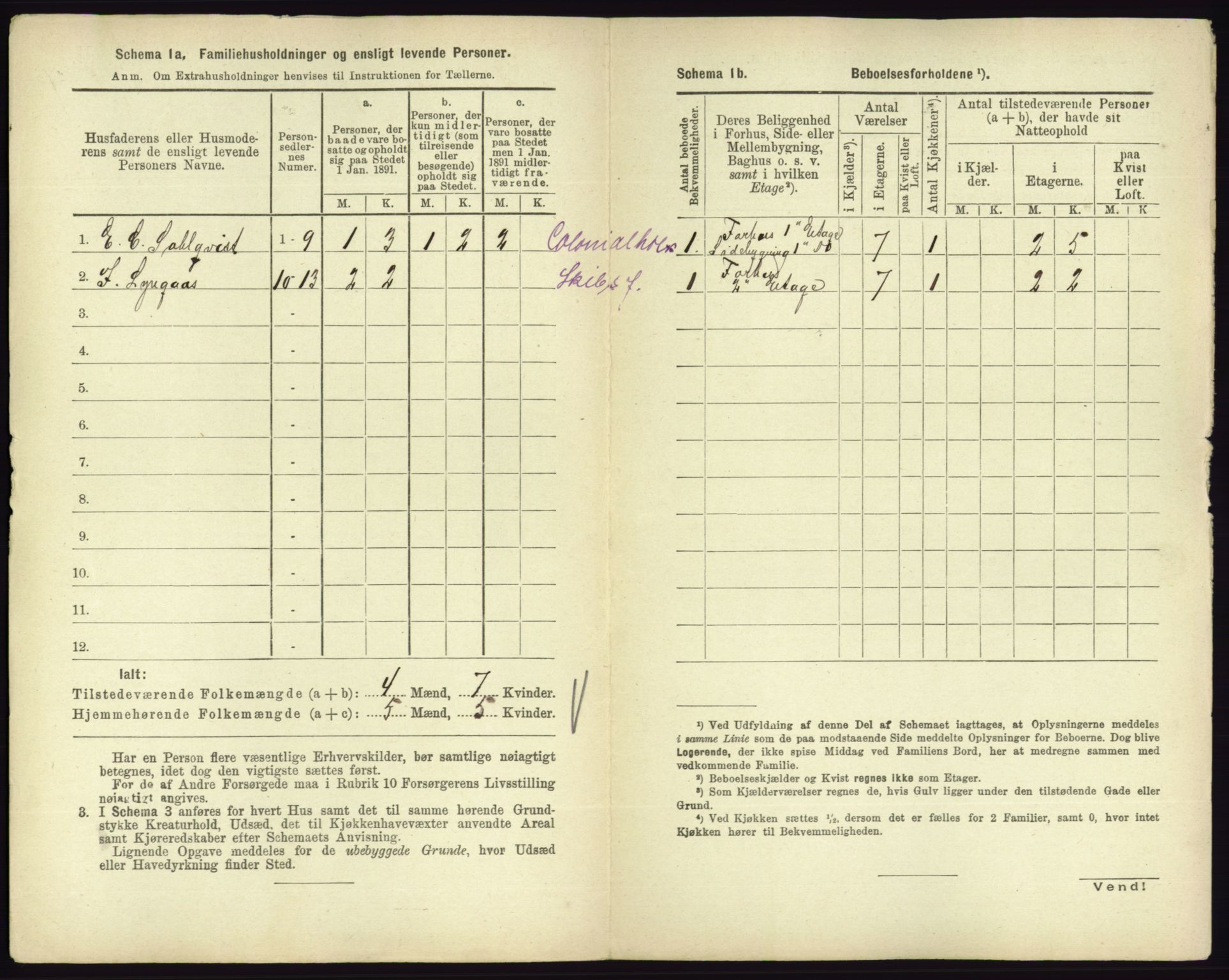 RA, 1891 census for 0705 Tønsberg, 1891, p. 605