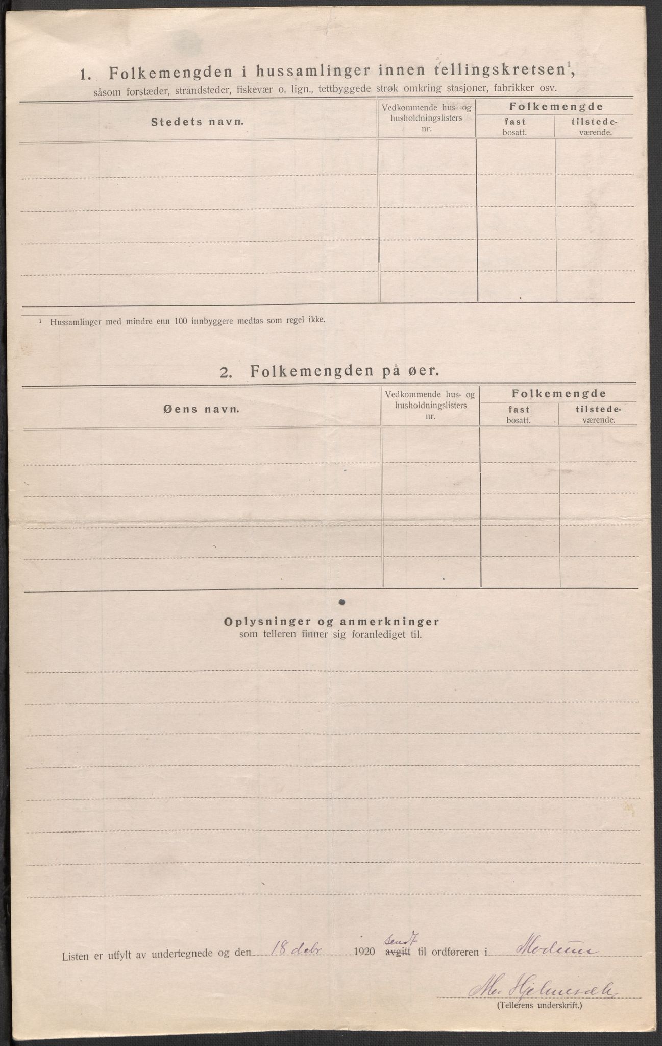 SAKO, 1920 census for Modum, 1920, p. 36