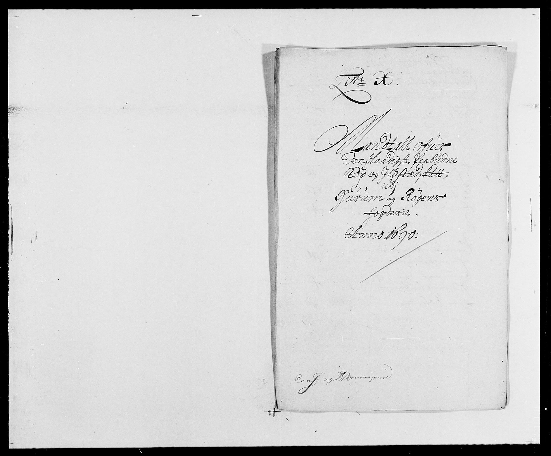 Rentekammeret inntil 1814, Reviderte regnskaper, Fogderegnskap, RA/EA-4092/R29/L1693: Fogderegnskap Hurum og Røyken, 1688-1693, p. 179