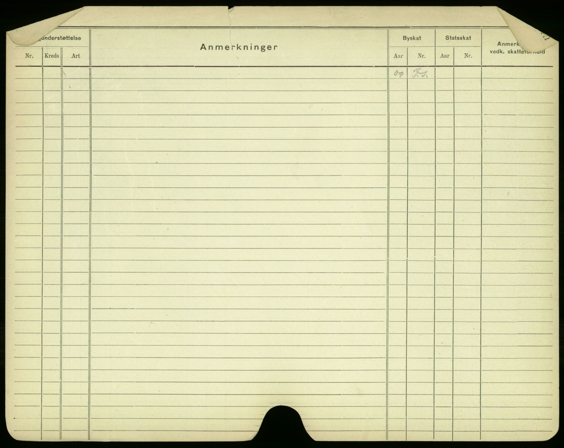 Oslo folkeregister, Registerkort, AV/SAO-A-11715/F/Fa/Fac/L0002: Menn, 1906-1914, p. 207b