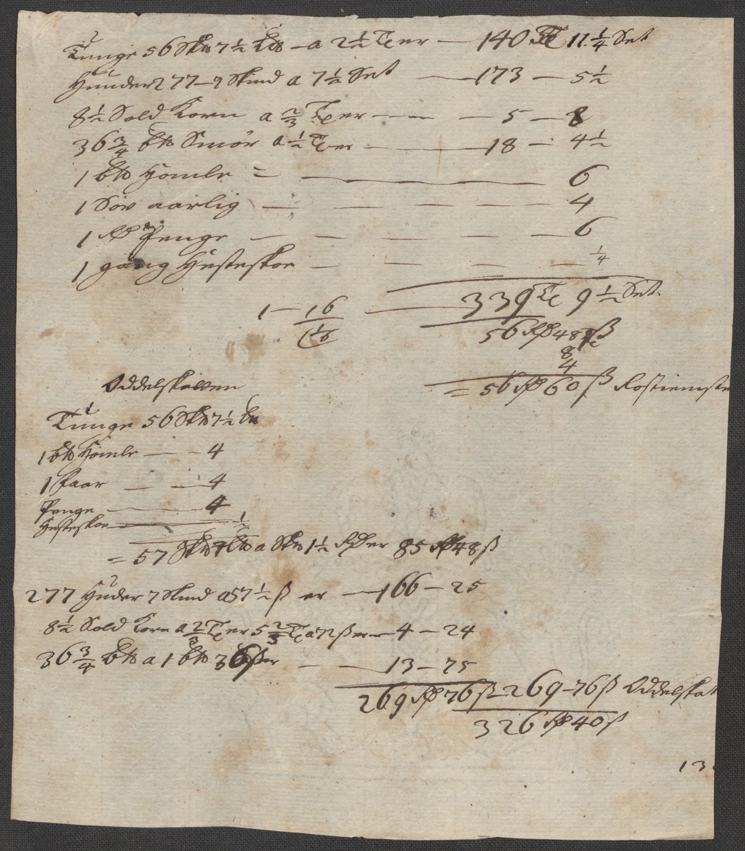 Rentekammeret inntil 1814, Reviderte regnskaper, Fogderegnskap, AV/RA-EA-4092/R16/L1050: Fogderegnskap Hedmark, 1713, p. 254