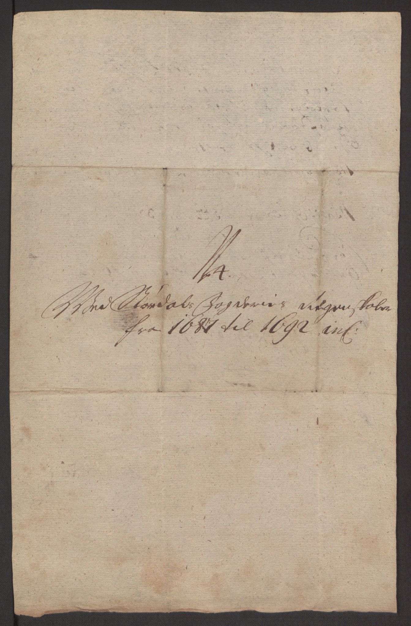 Rentekammeret inntil 1814, Reviderte regnskaper, Fogderegnskap, AV/RA-EA-4092/R62/L4185: Fogderegnskap Stjørdal og Verdal, 1692, p. 419